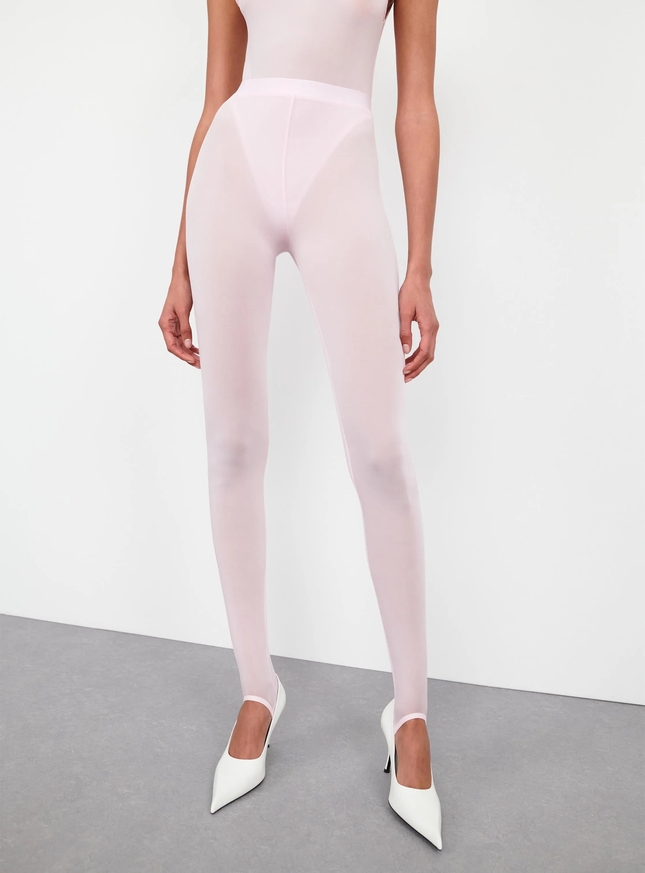 Sheer Stirrup Legging sold by WARDROBE.NYC product image thumbnail 4