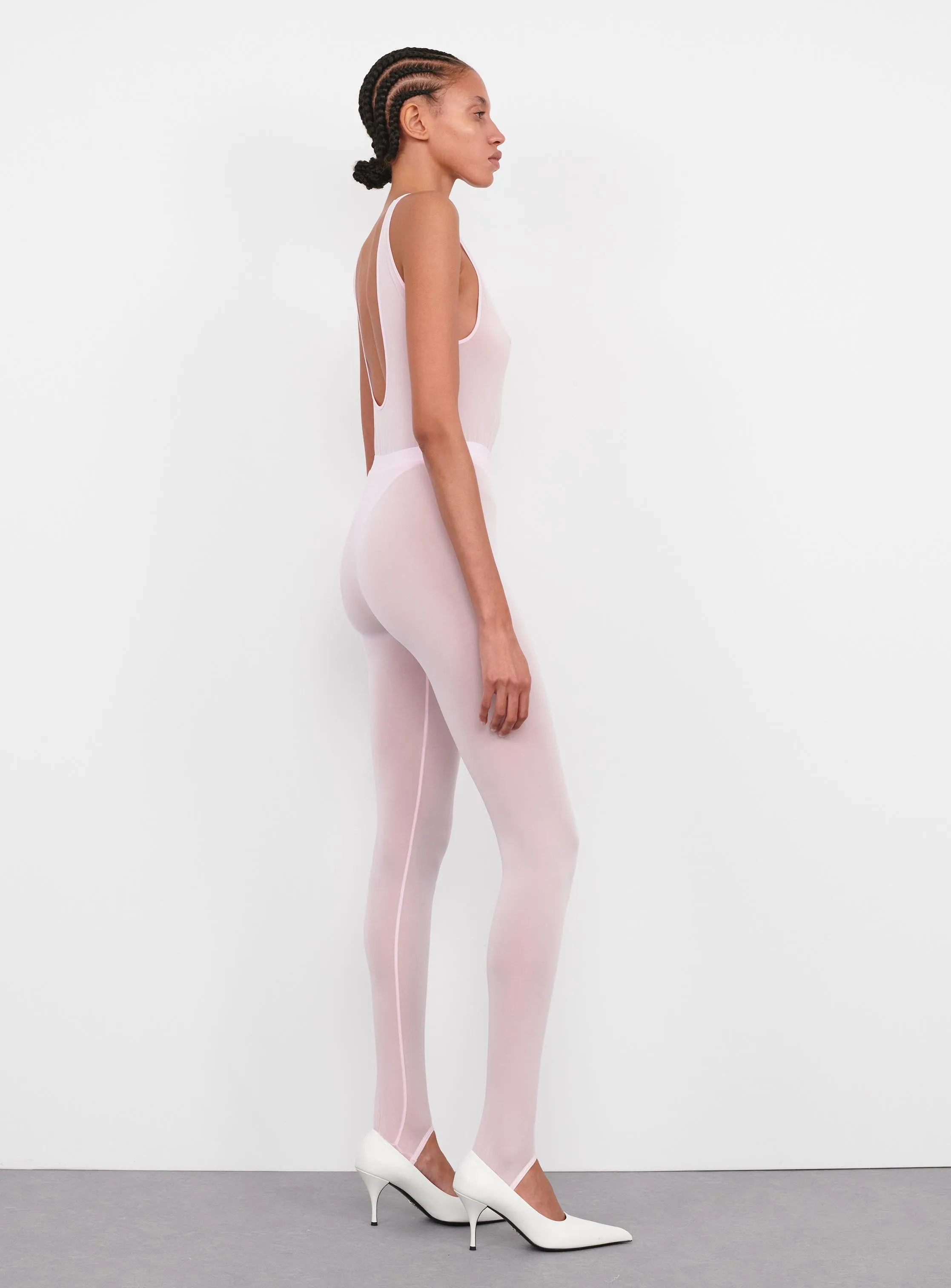Sheer Stirrup Legging sold by WARDROBE.NYC product image thumbnail 2