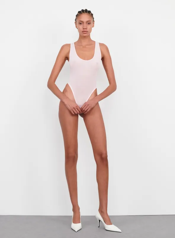 Sheer Tank Bodysuit sold by WARDROBE.NYC