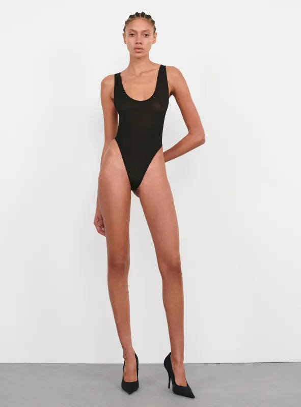 Sheer Tank Bodysuit sold by WARDROBE.NYC
