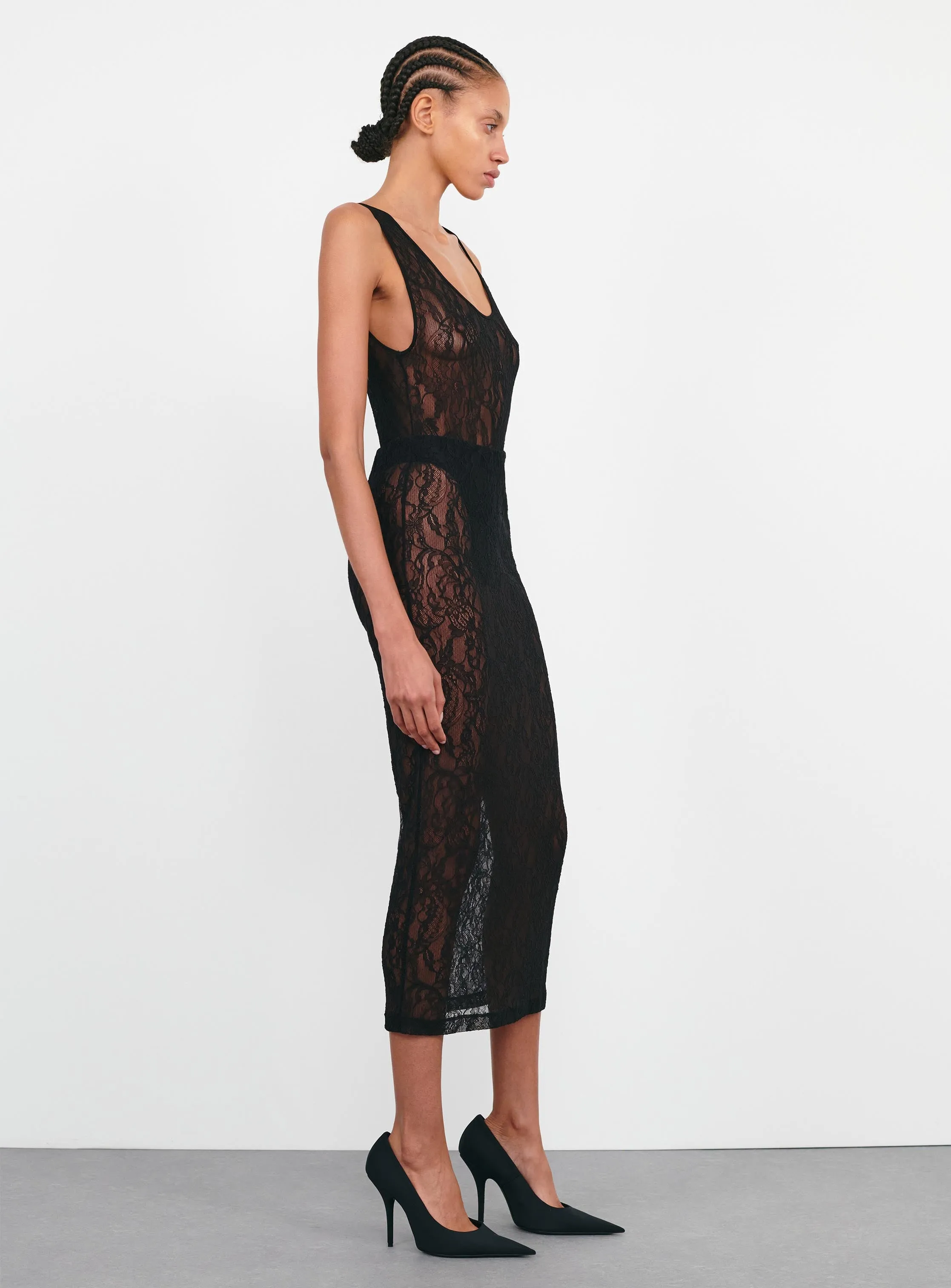 Lace Skirt sold by WARDROBE.NYC product image thumbnail 2