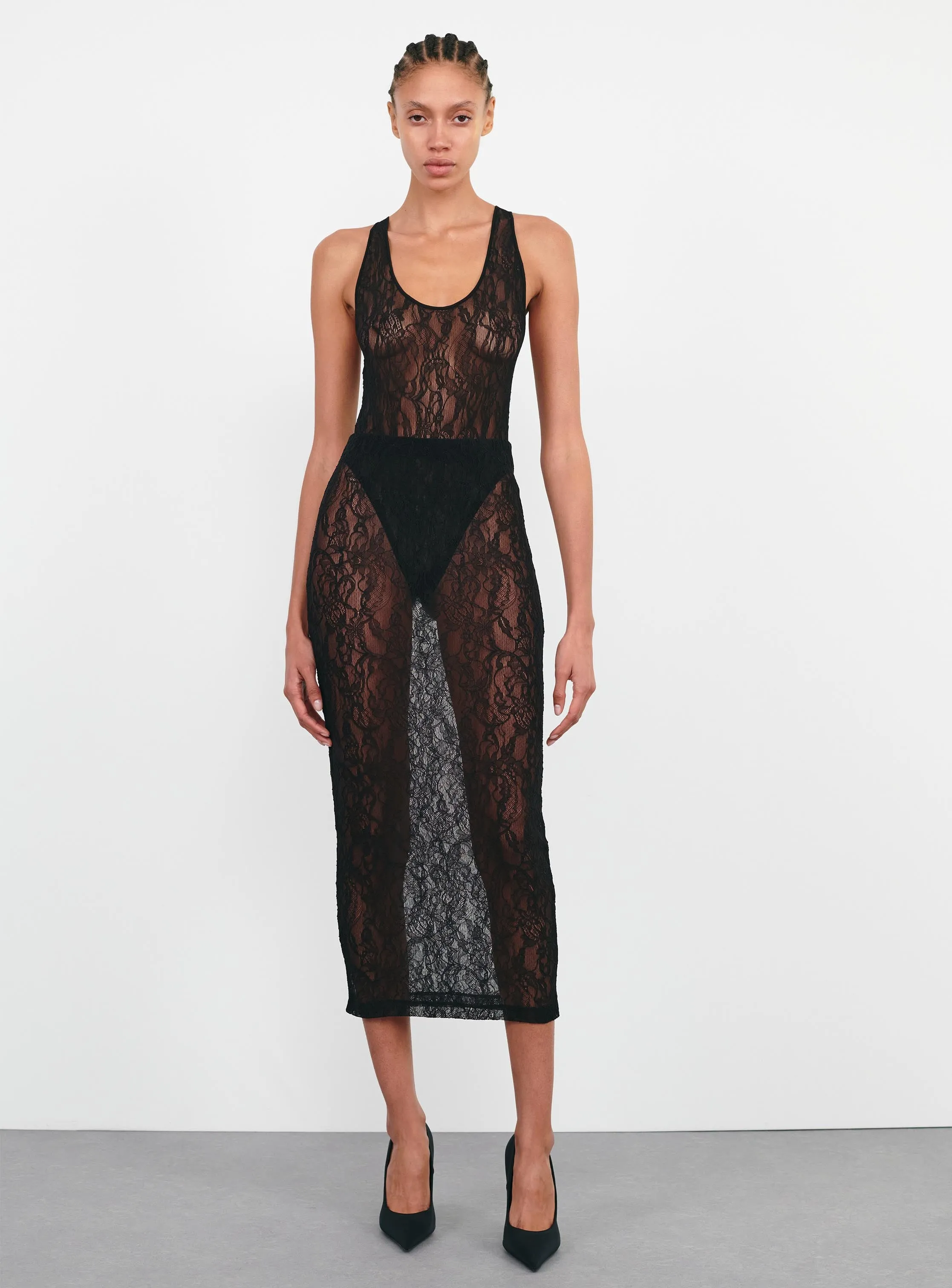 Lace Skirt sold by WARDROBE.NYC