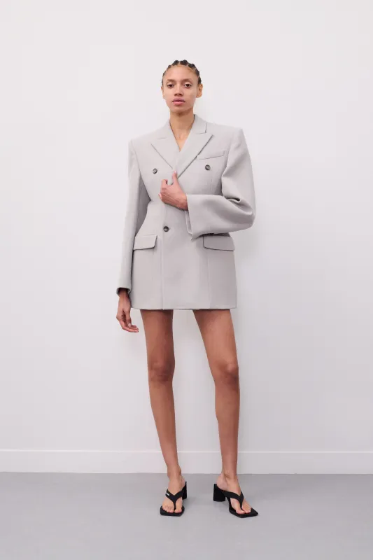 Double Breasted Contour Blazer sold by WARDROBE.NYC