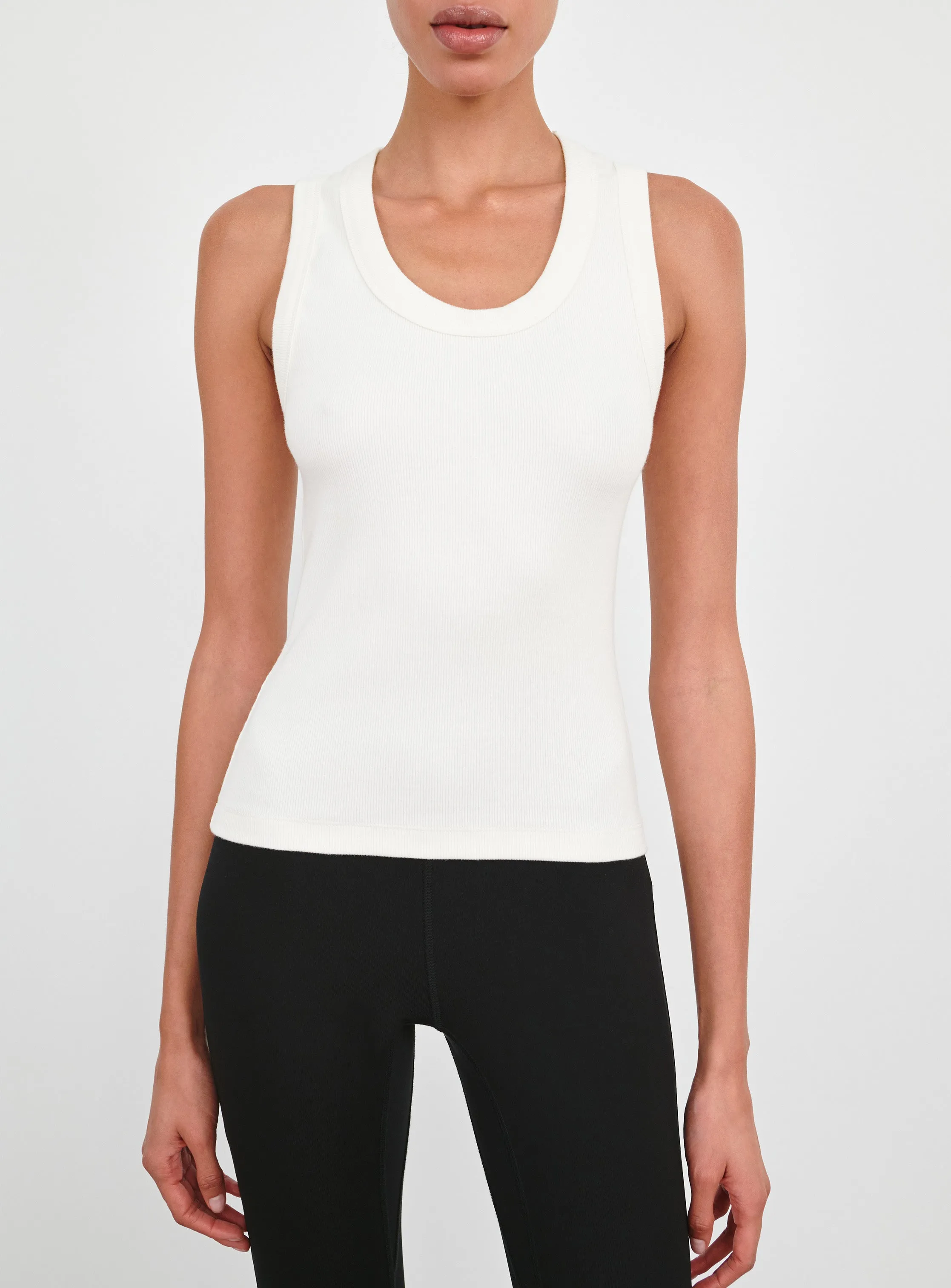 Scoop Neck Tank sold by WARDROBE.NYC product image thumbnail 3