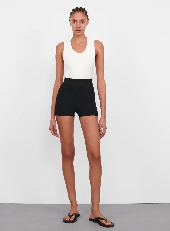 Opaque Bike Short sold by WARDROBE.NYC