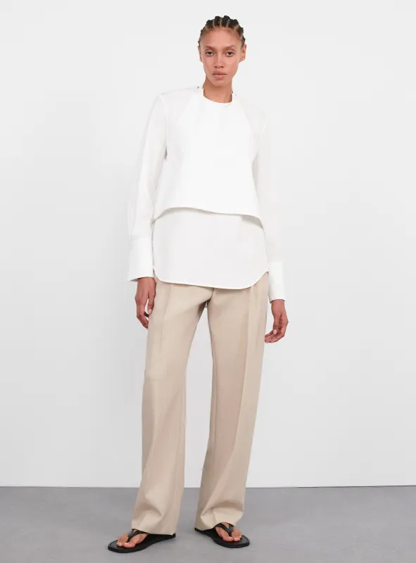 Layered Halter Shirt sold by WARDROBE.NYC