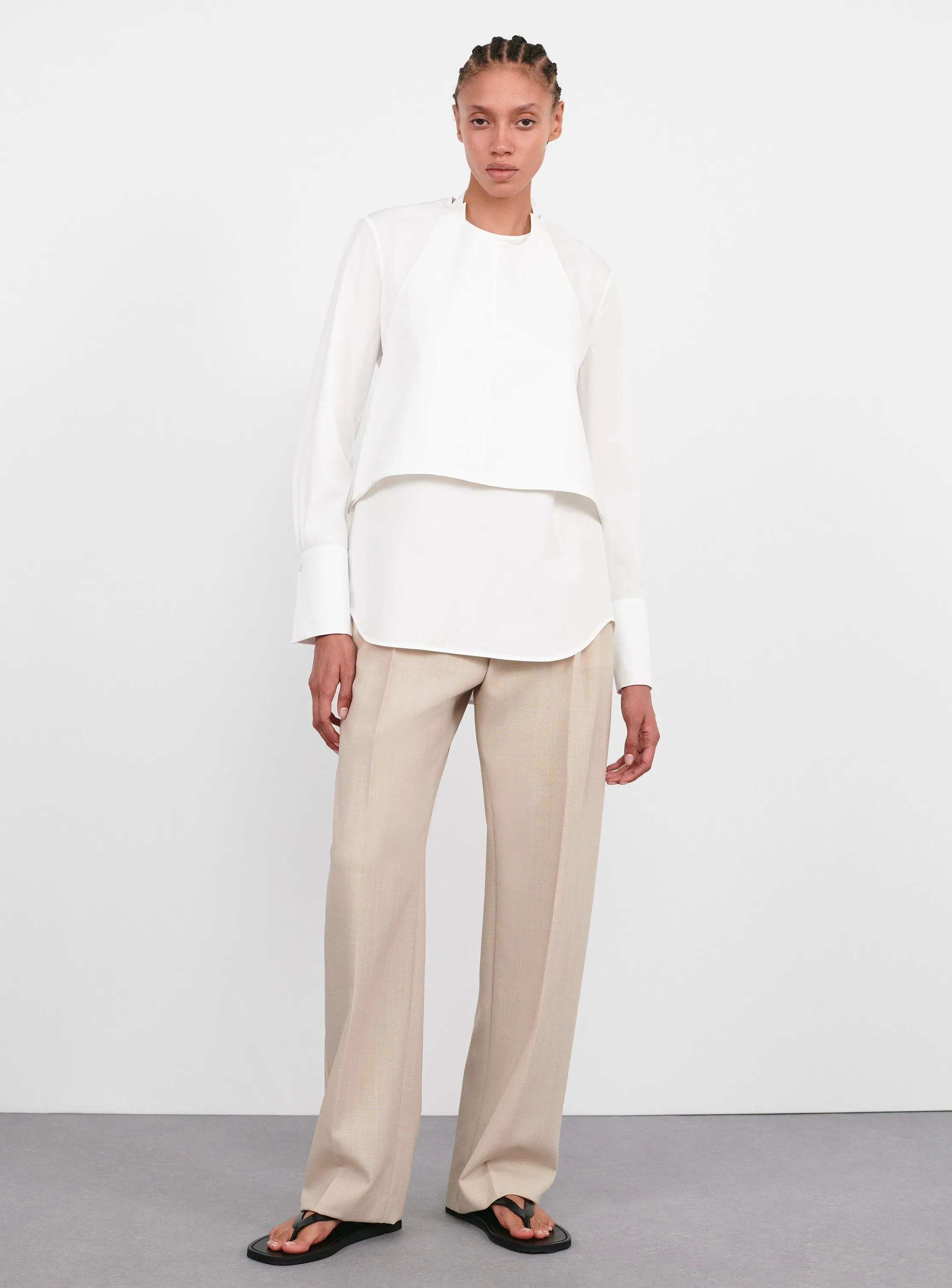 Layered Halter Shirt sold by WARDROBE.NYC