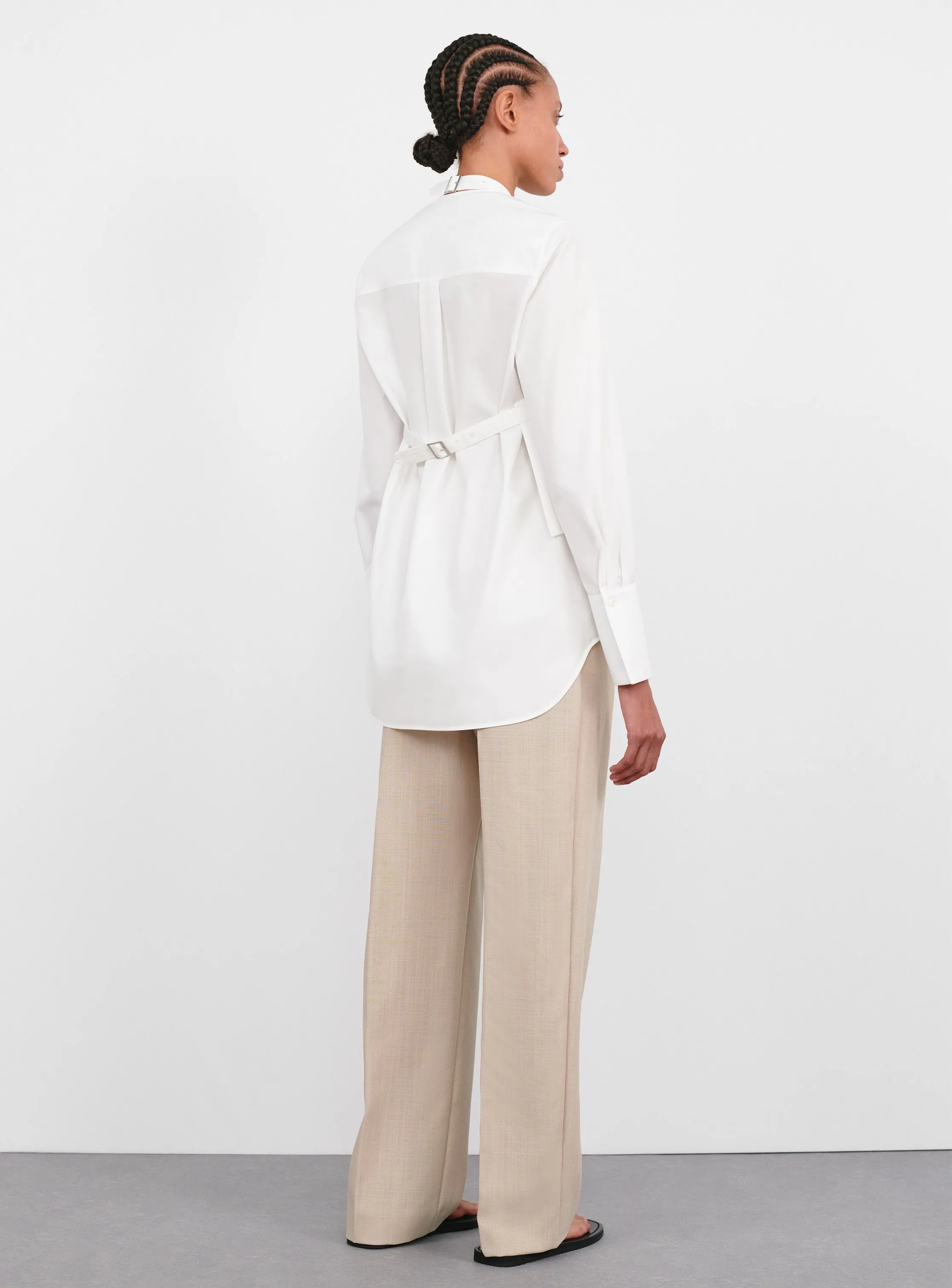 Layered Halter Shirt sold by WARDROBE.NYC product image thumbnail 2