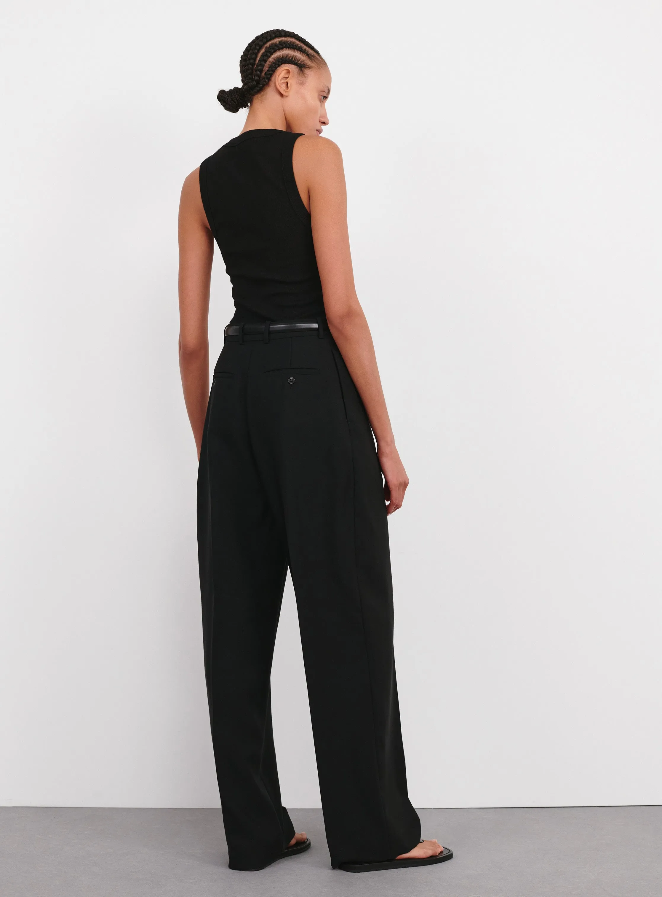 Light Mid Rise Trouser sold by WARDROBE.NYC product image thumbnail 3
