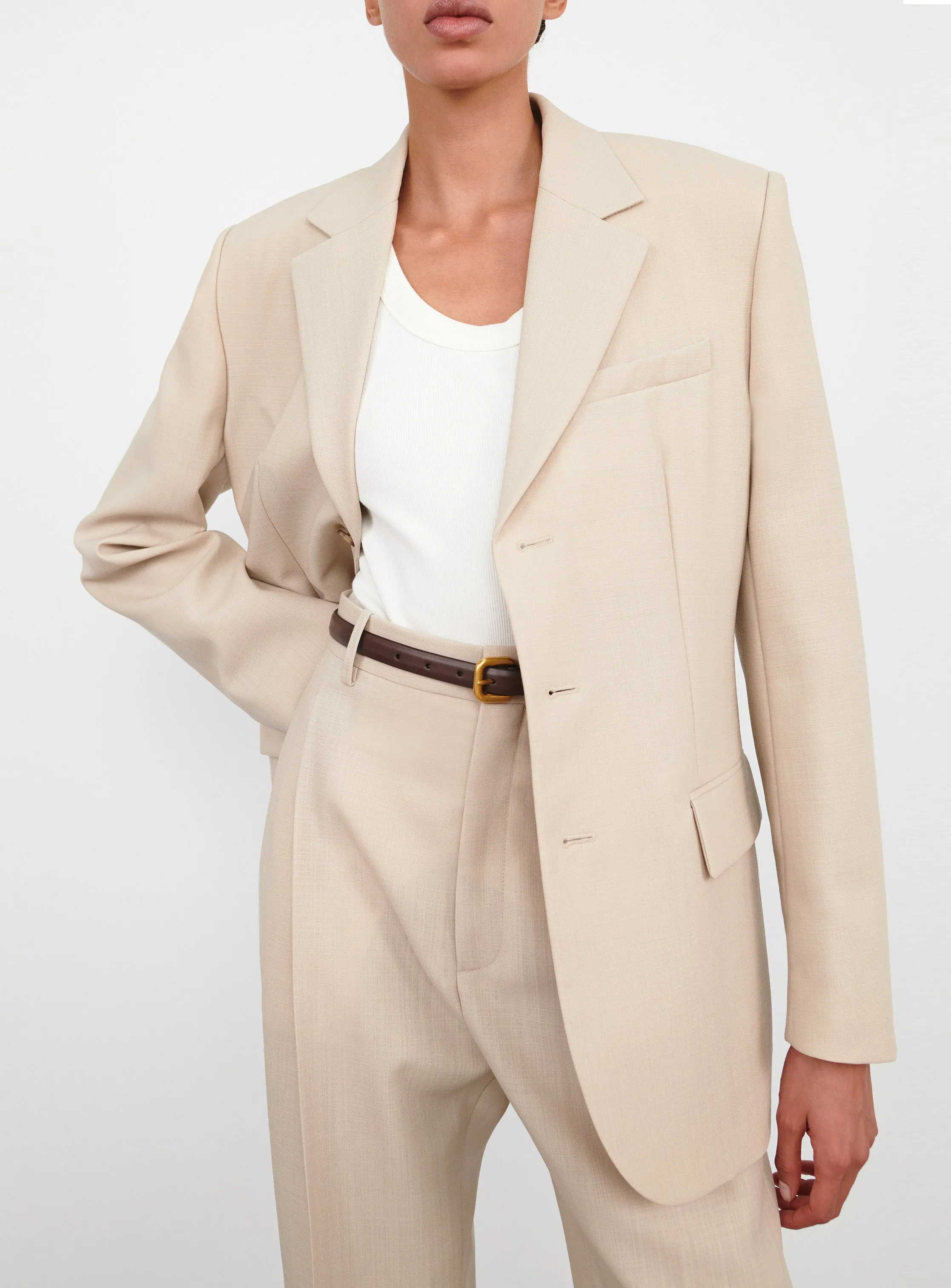 Light Longline Blazer sold by WARDROBE.NYC product image thumbnail 4