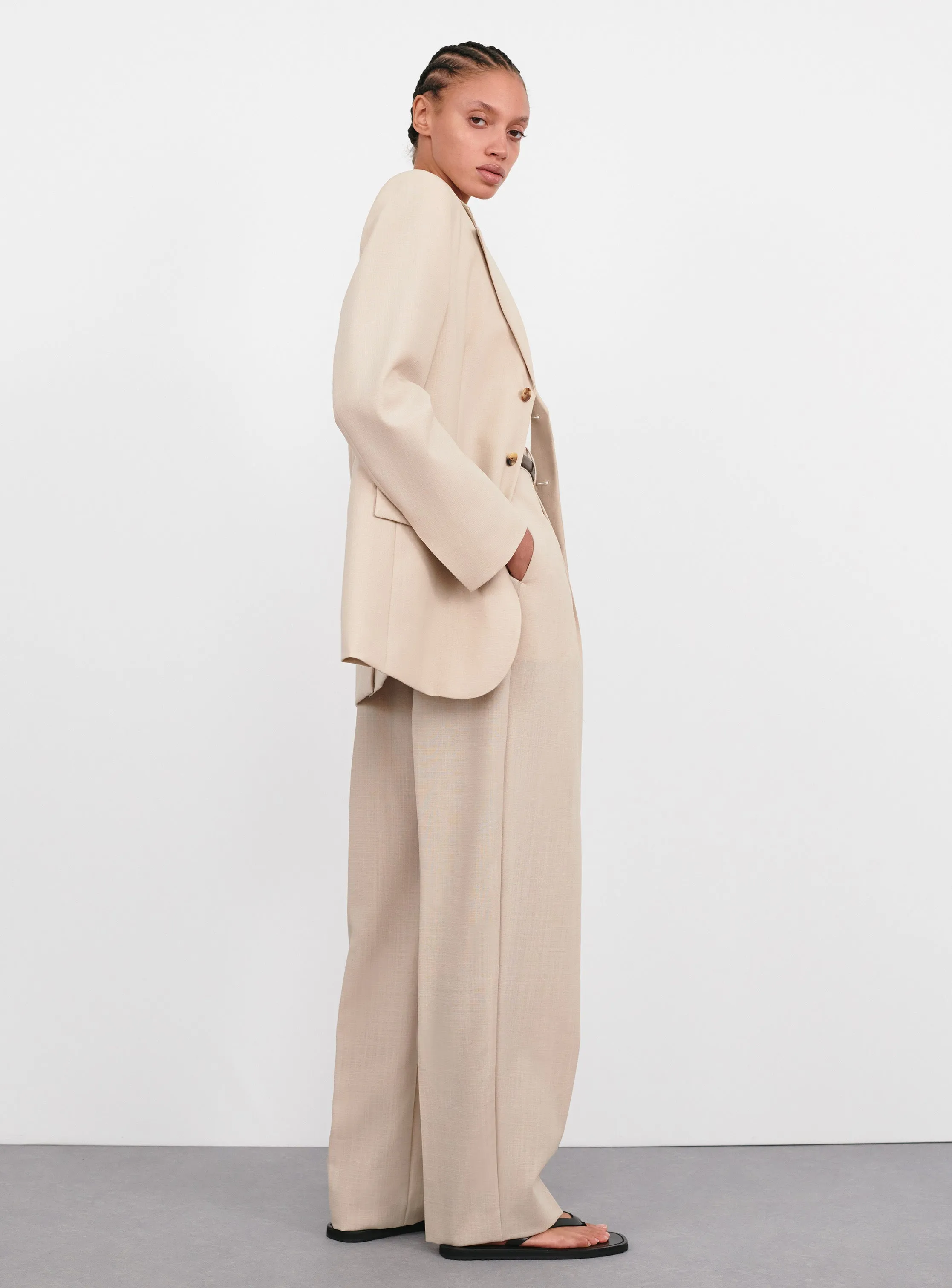 Light Longline Blazer sold by WARDROBE.NYC product image thumbnail 2