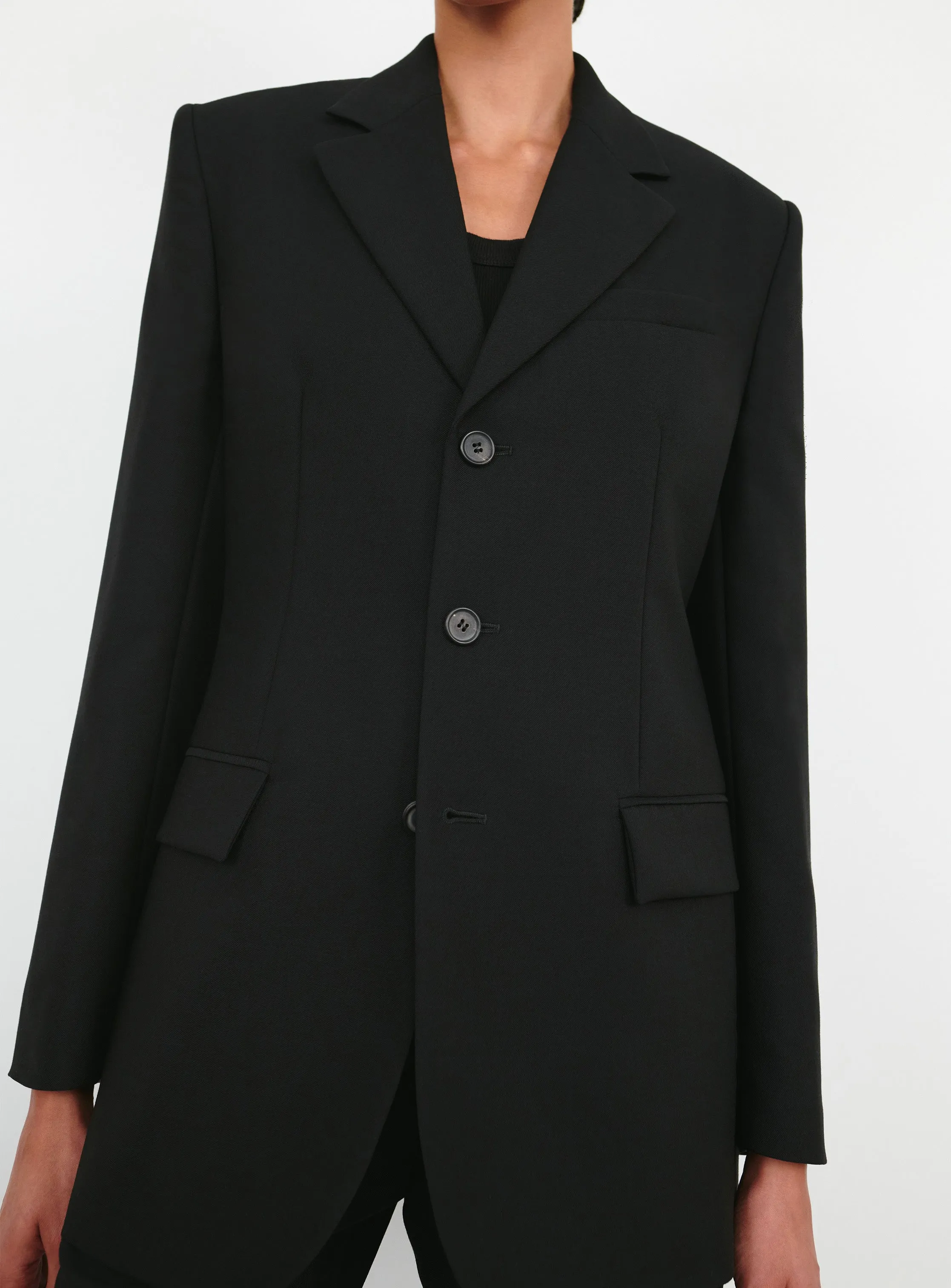 Light Longline Blazer sold by WARDROBE.NYC product image thumbnail 4