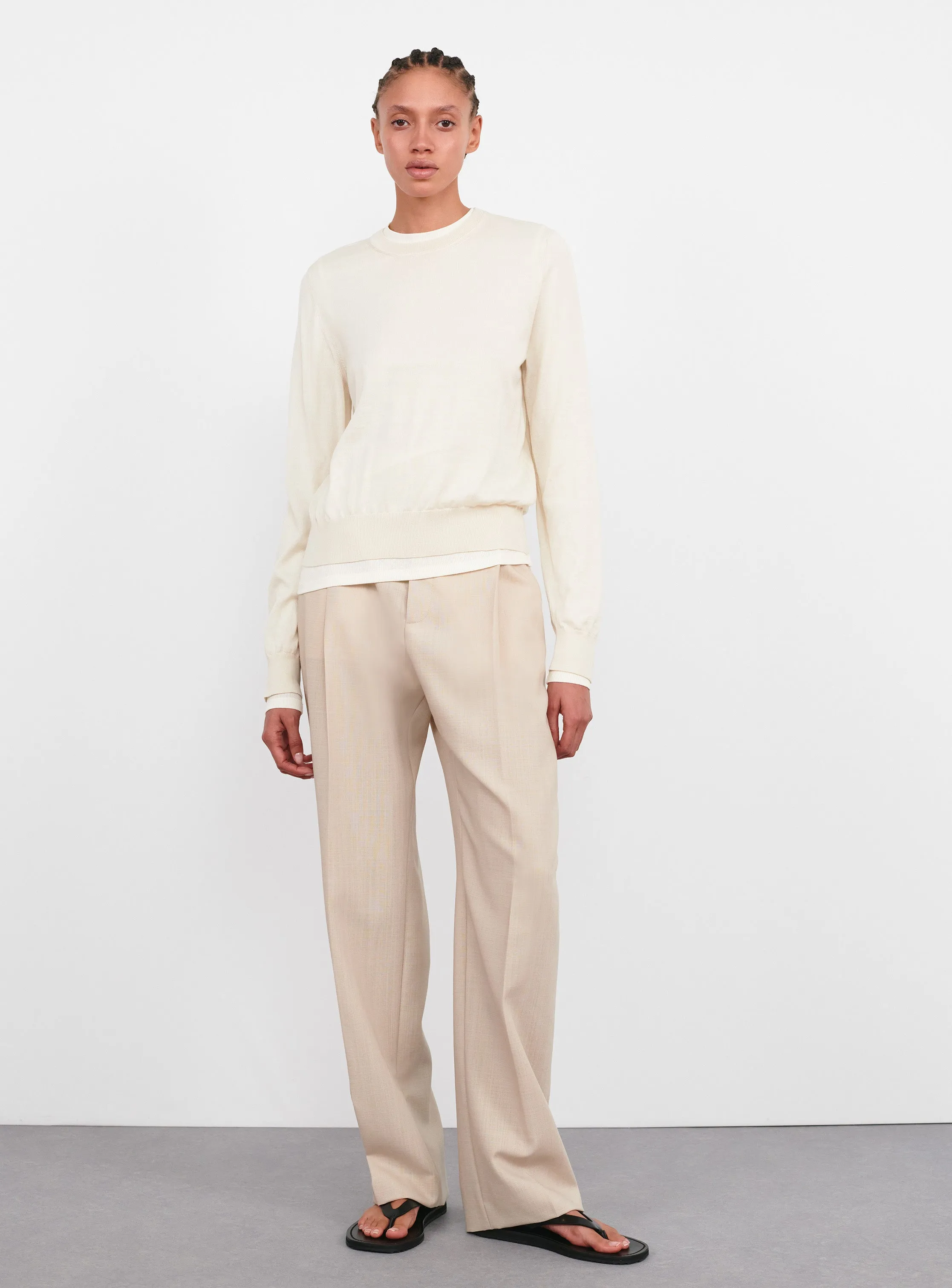 Fine Knit Sweater sold by WARDROBE.NYC