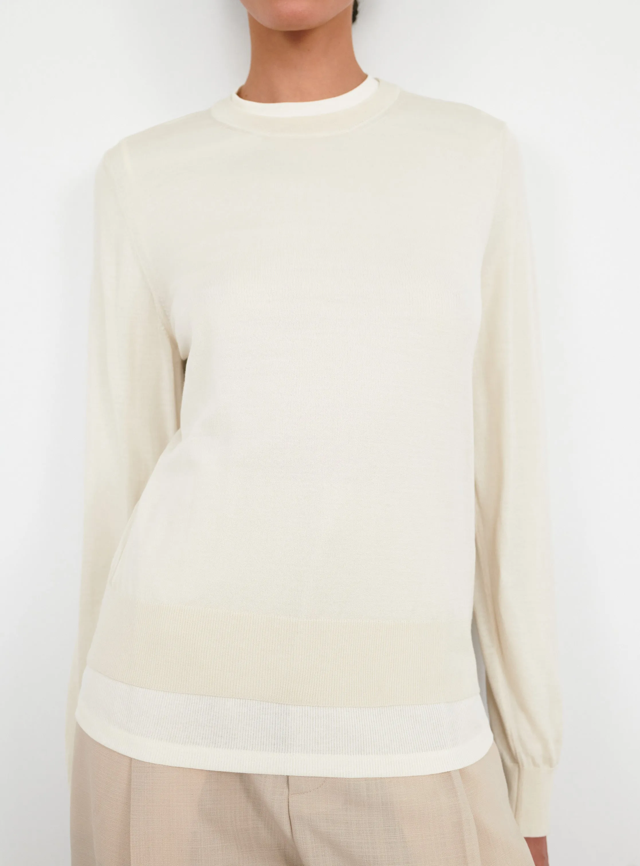Fine Knit Sweater sold by WARDROBE.NYC product image thumbnail 4