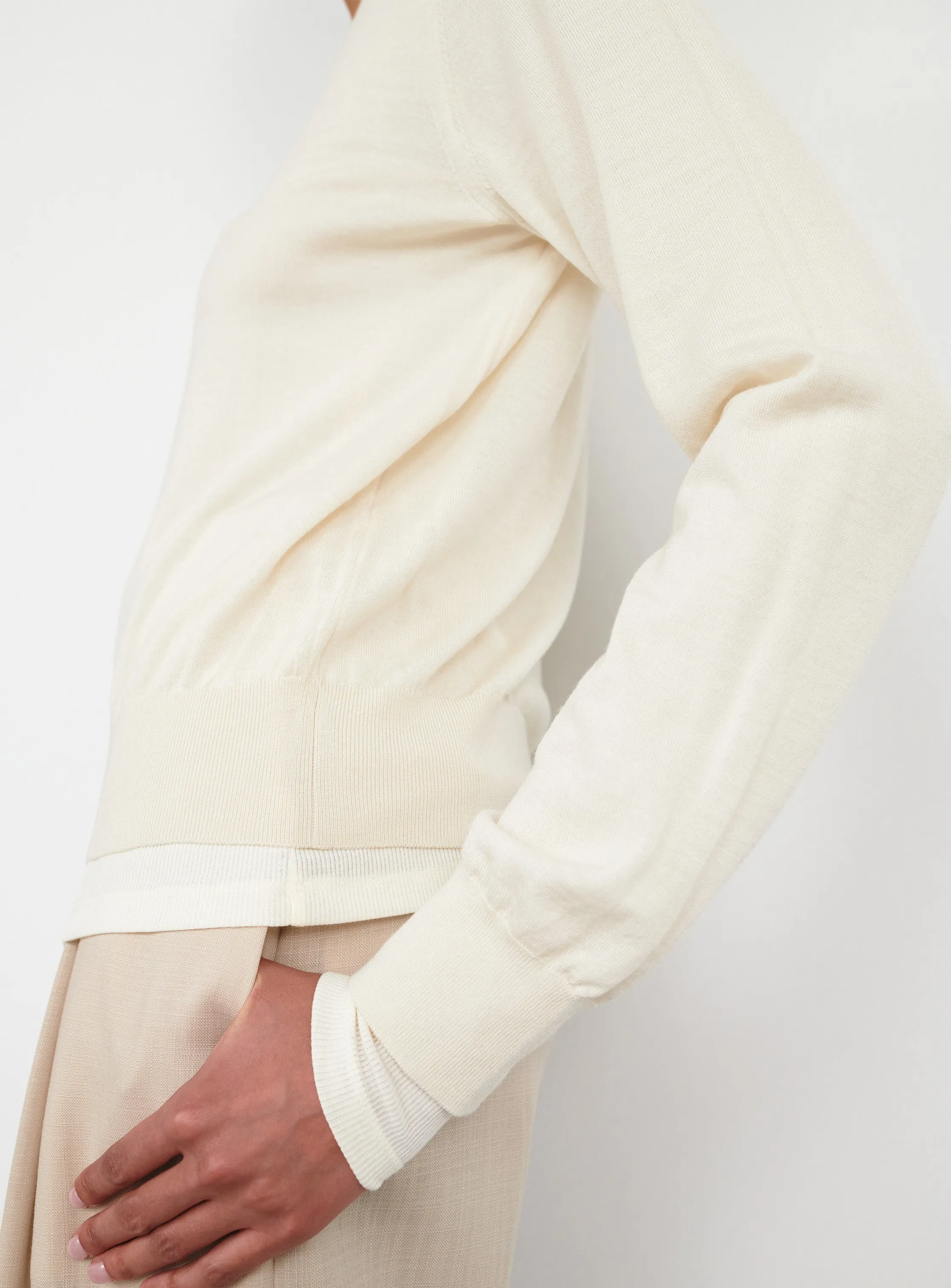 Fine Knit Sweater sold by WARDROBE.NYC product image thumbnail 5