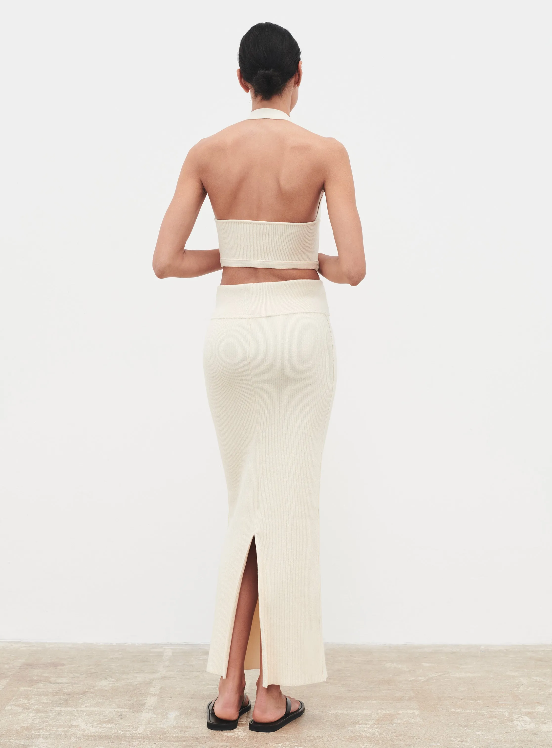 Knit Halter Top sold by WARDROBE.NYC product image thumbnail 2