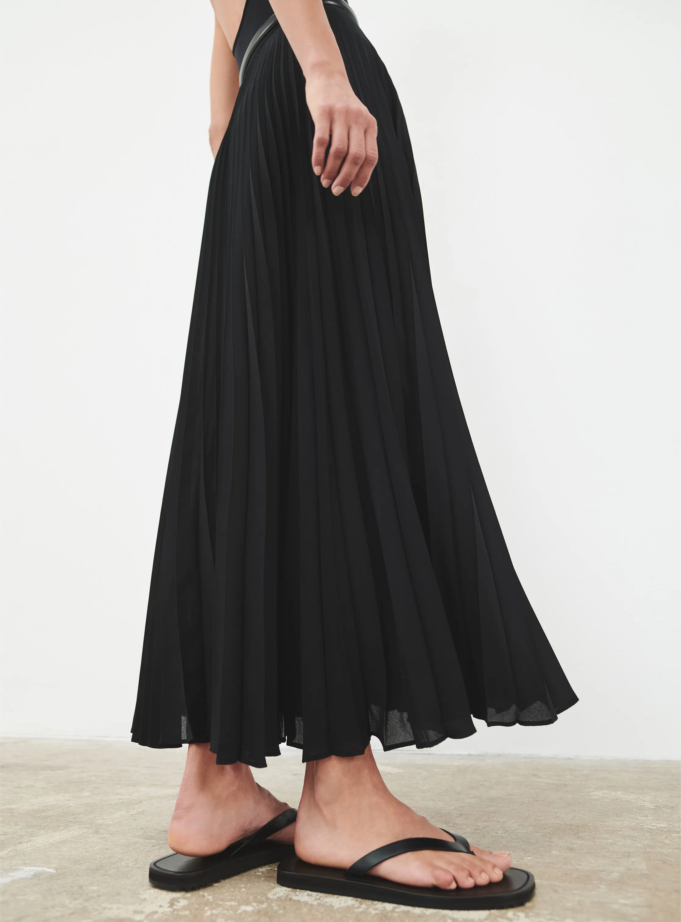 Pleated Skirt sold by WARDROBE.NYC product image thumbnail 5