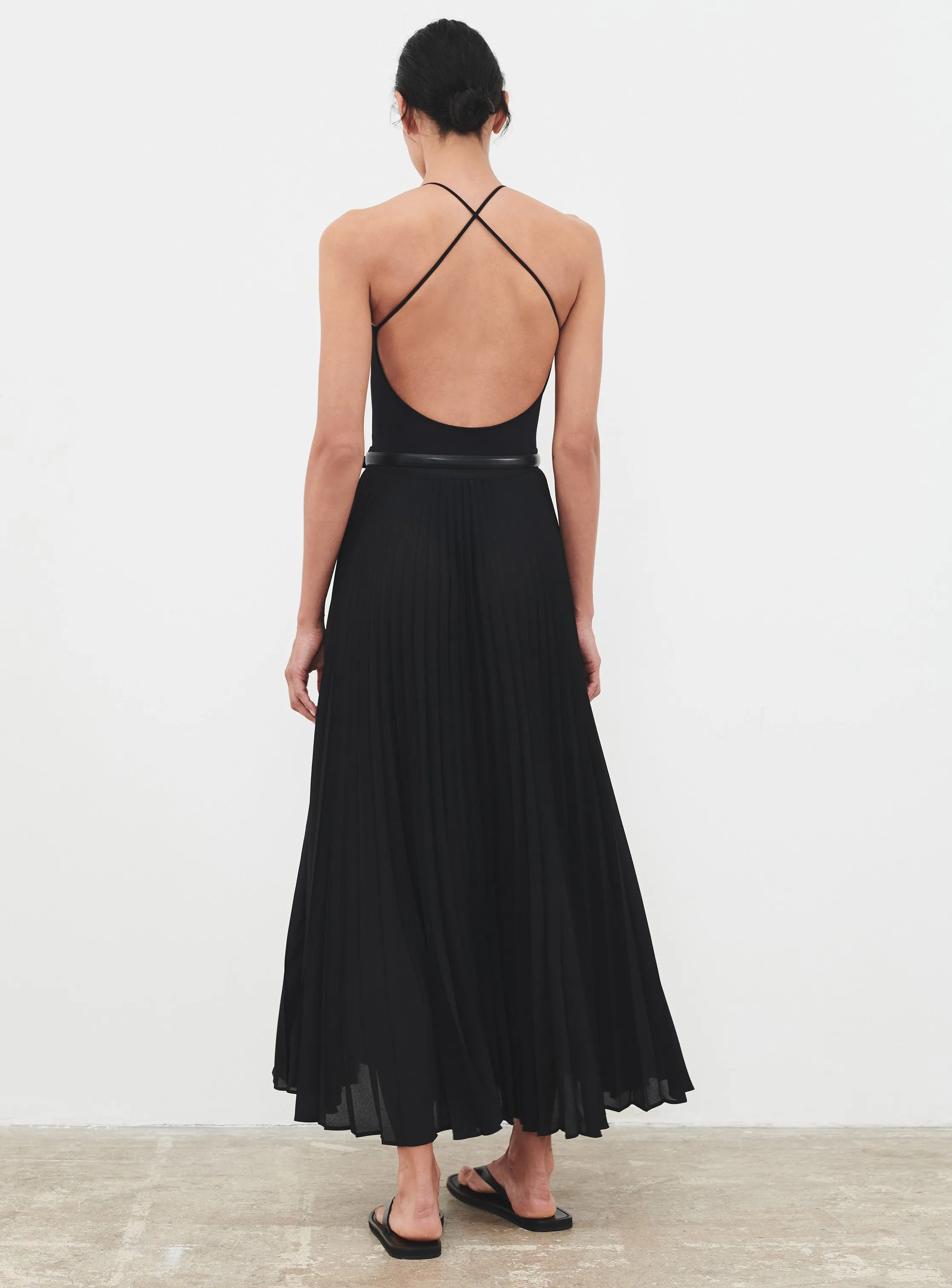 Pleated Skirt sold by WARDROBE.NYC product image thumbnail 3