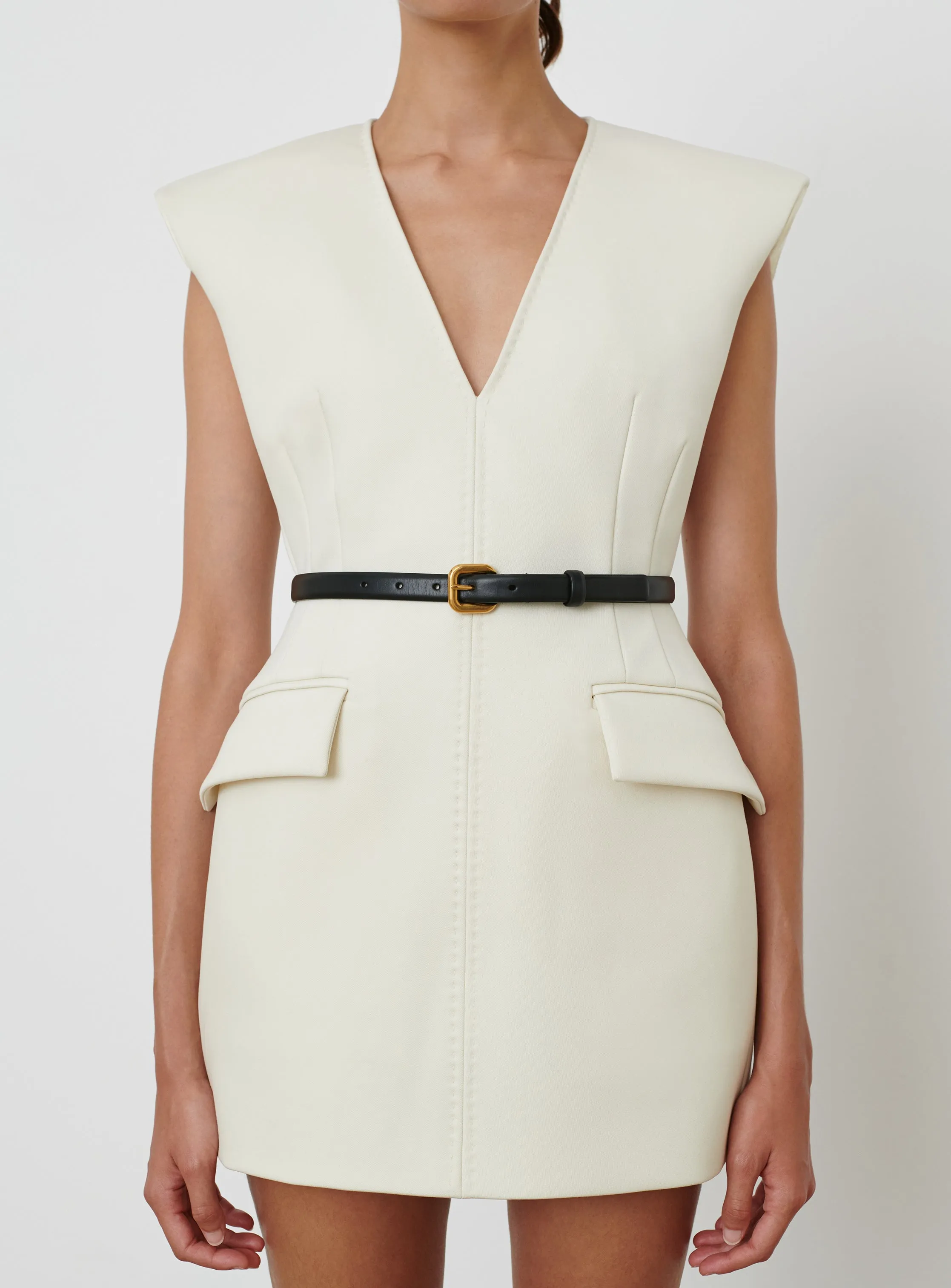 RHW Sculpted Dress Mini sold by WARDROBE.NYC product image thumbnail 4