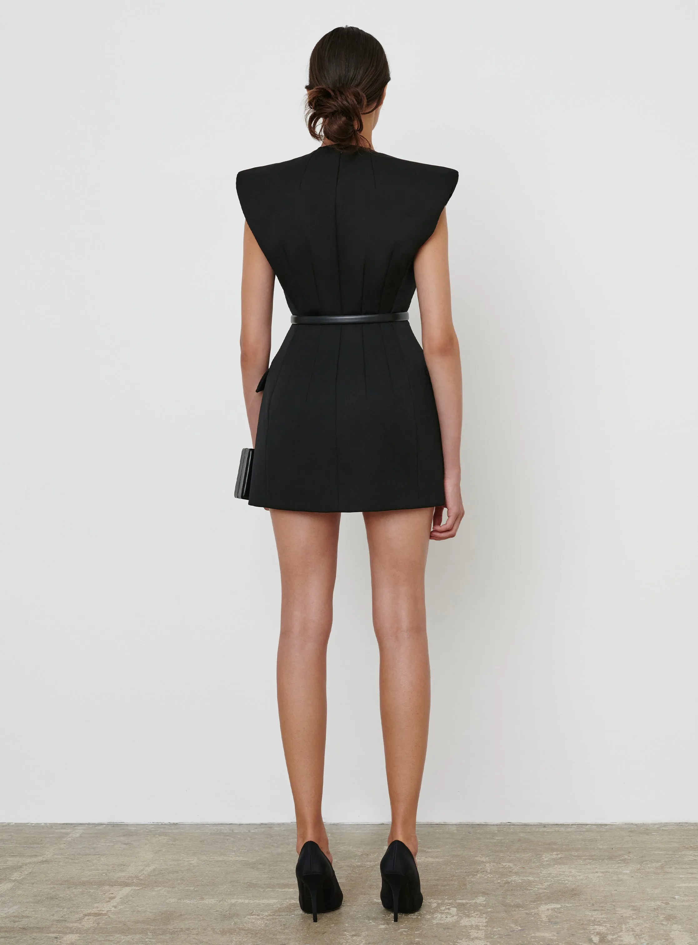 RHW Sculpted Dress Mini sold by WARDROBE.NYC product image thumbnail 3