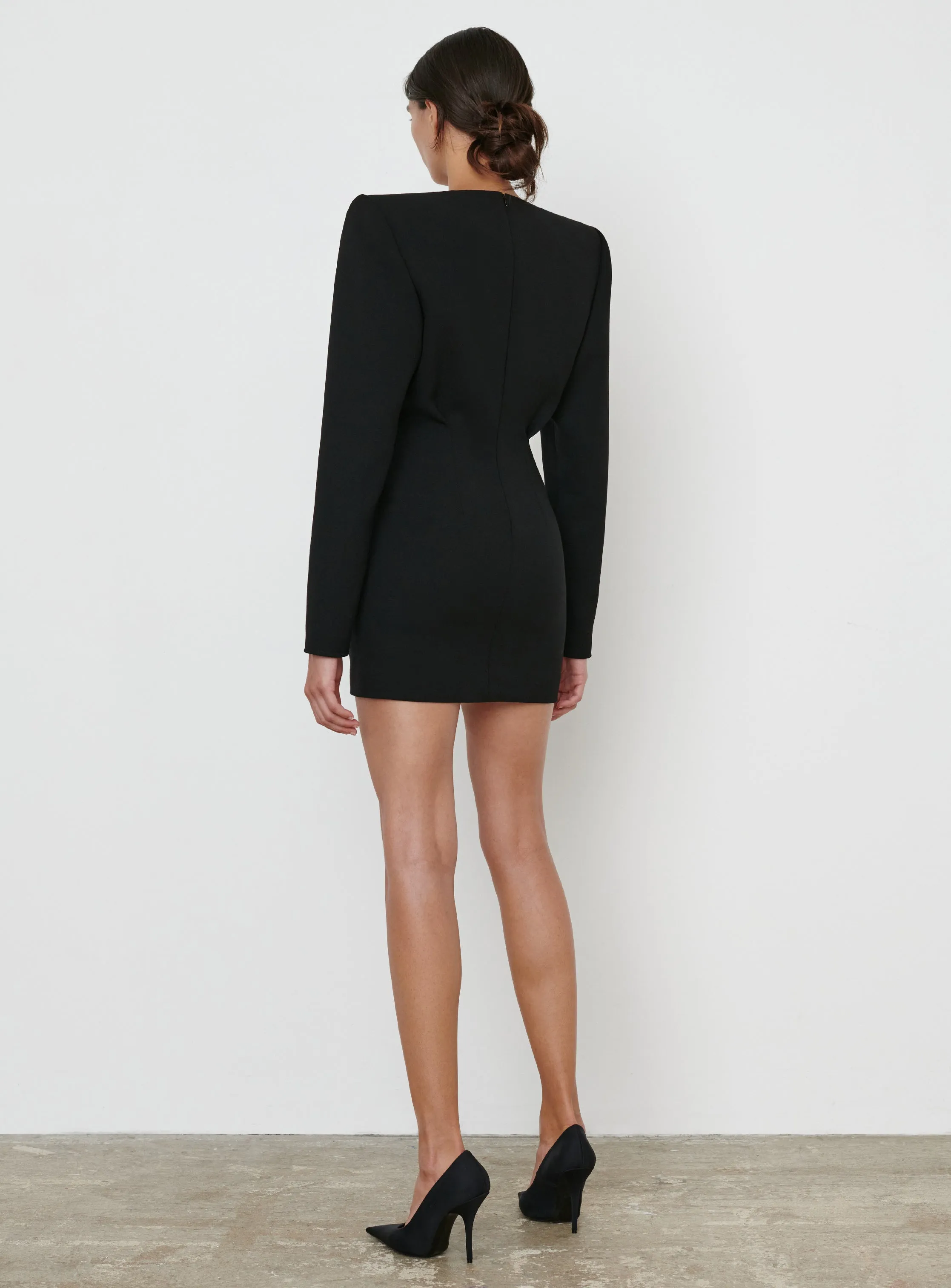RHW V-Neck Dress sold by WARDROBE.NYC product image thumbnail 2