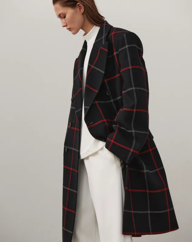 Double Breasted Oversize Coat sold by WARDROBE.NYC