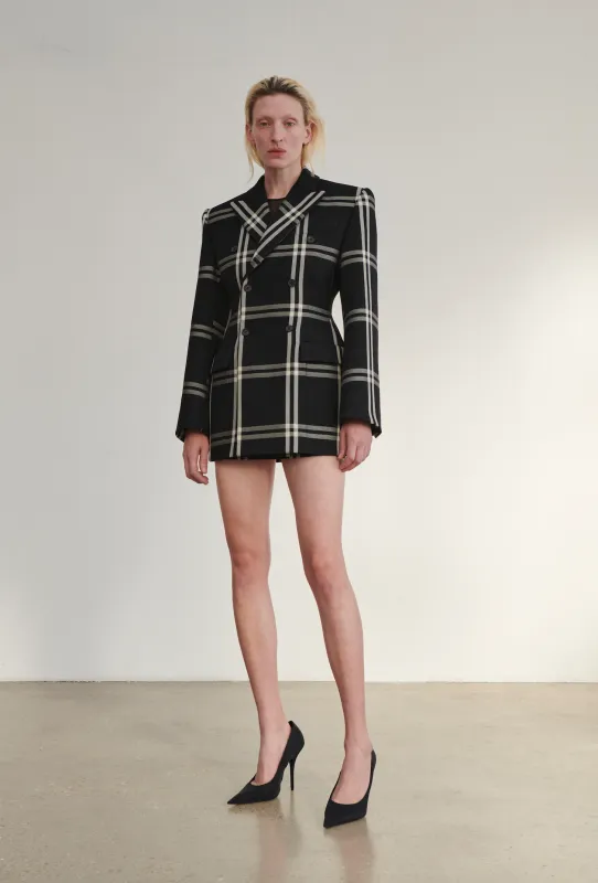 Double Breasted Contour Blazer sold by WARDROBE.NYC