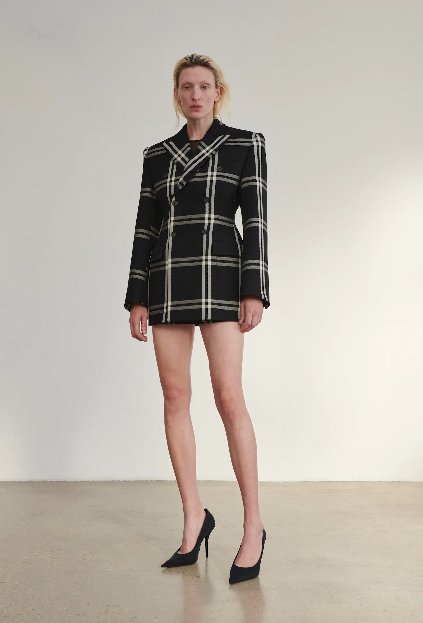 Double Breasted Contour Blazer sold by WARDROBE.NYC