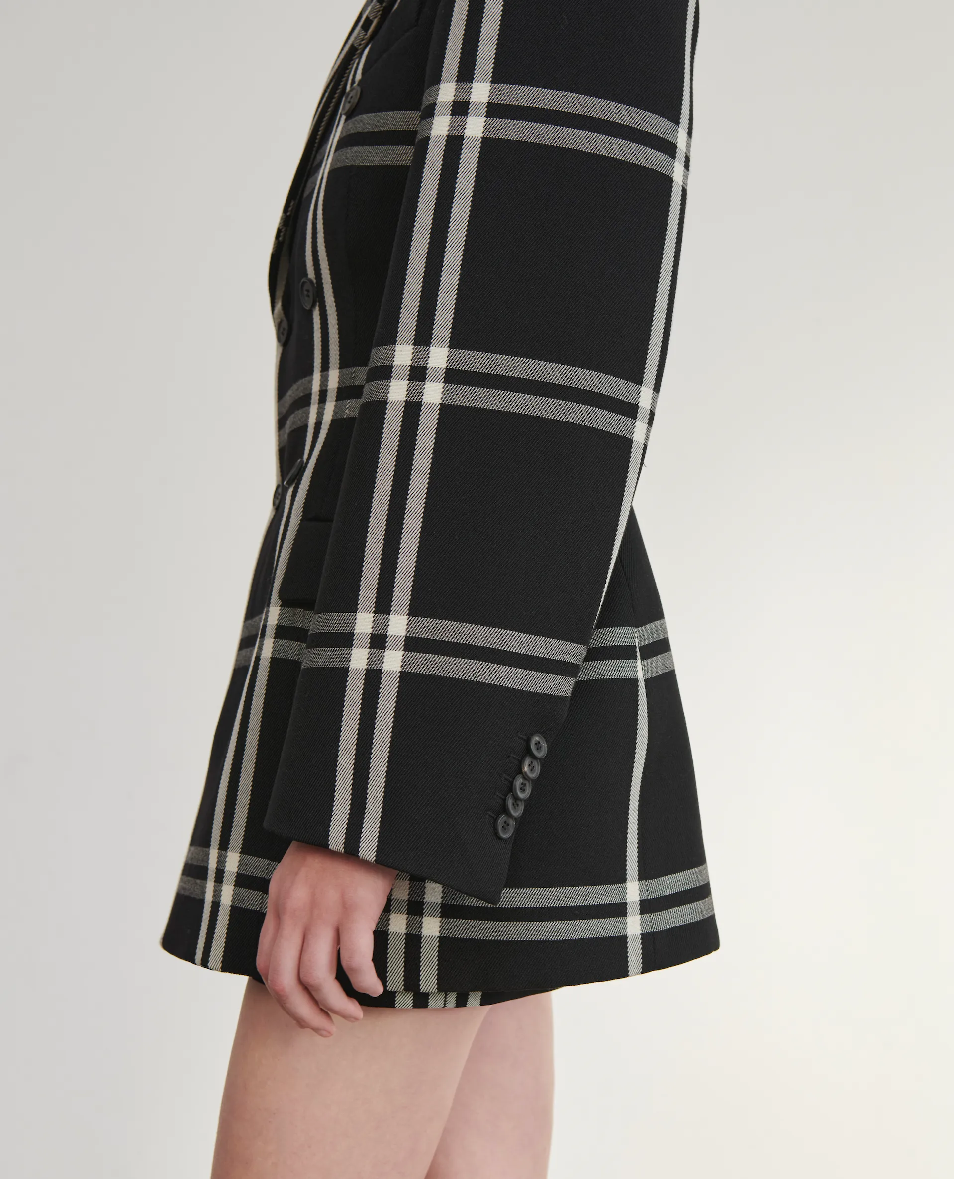 Double Breasted Contour Blazer sold by WARDROBE.NYC product image thumbnail 2