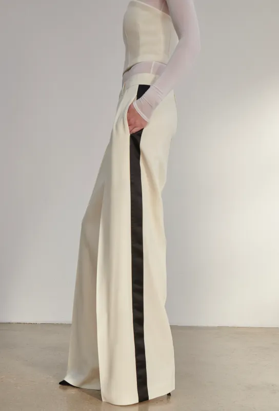 Low Rise Tuxedo Trouser sold by WARDROBE.NYC