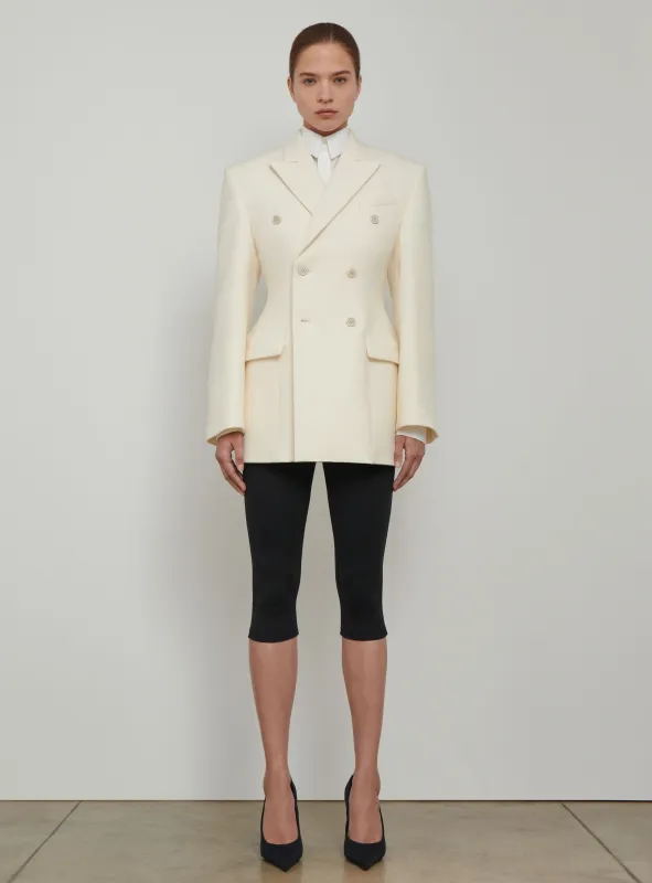 Double Breasted Contour Blazer sold by WARDROBE.NYC