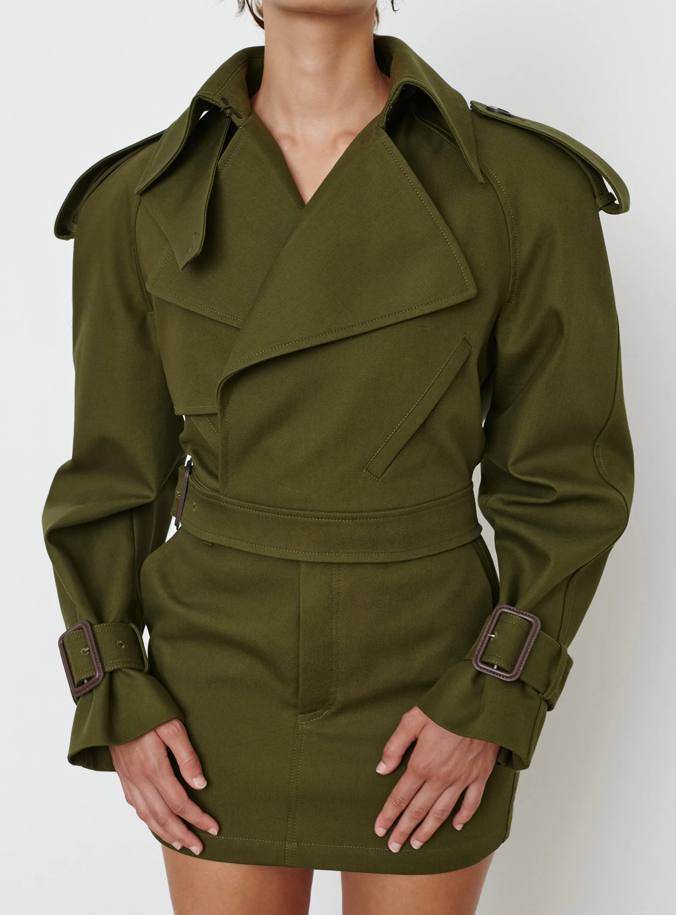 Drill Perfecto Trench sold by WARDROBE.NYC product image thumbnail 4
