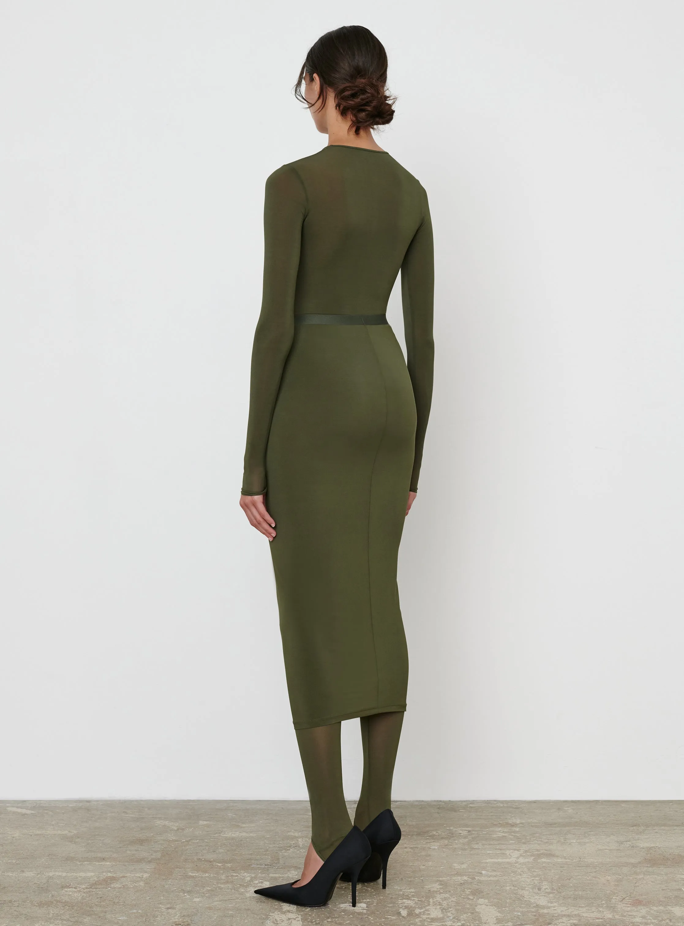 Sheer Skirt sold by WARDROBE.NYC product image thumbnail 2
