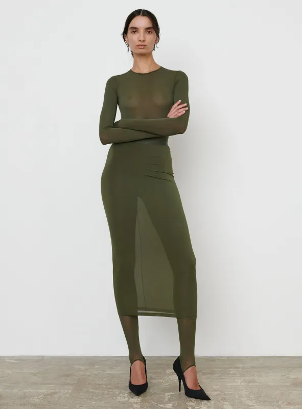Sheer Skirt made by WARDROBE.NYC