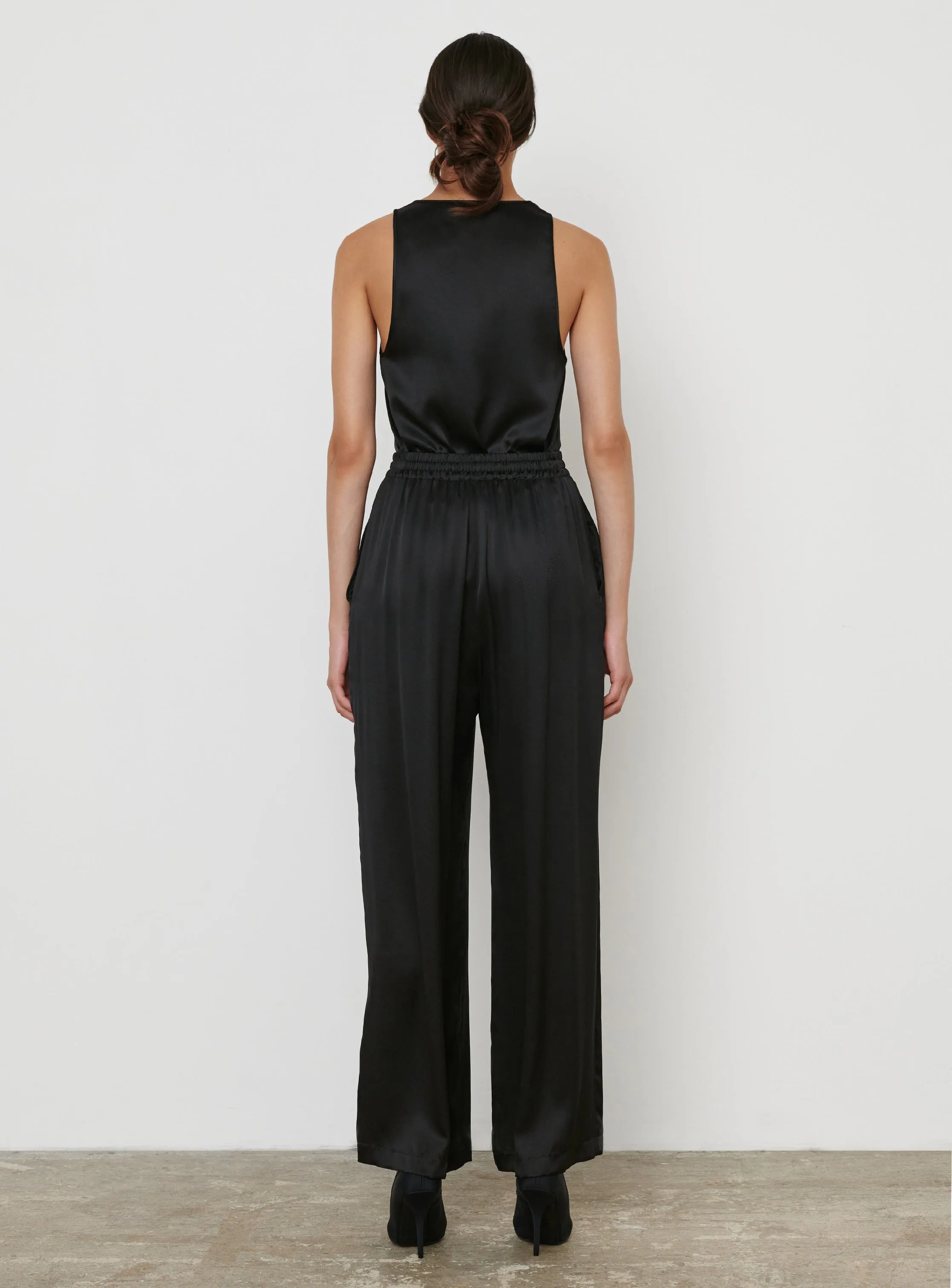 Satin Pajama Pant sold by WARDROBE.NYC product image thumbnail 2