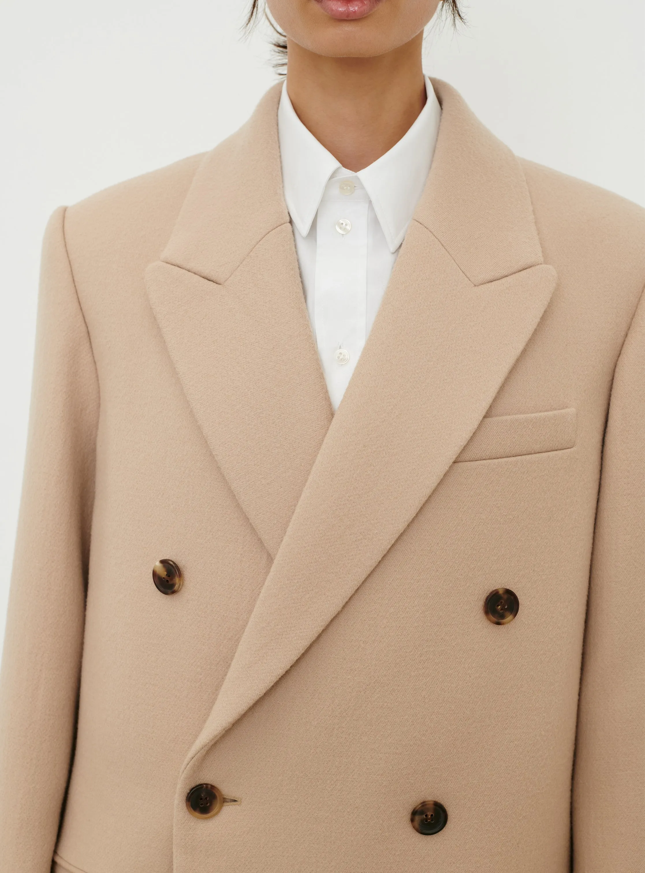 Classic Double Breasted Coat sold by WARDROBE.NYC product image thumbnail 4