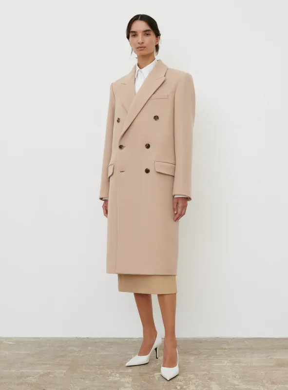 Classic Double Breasted Coat sold by WARDROBE.NYC