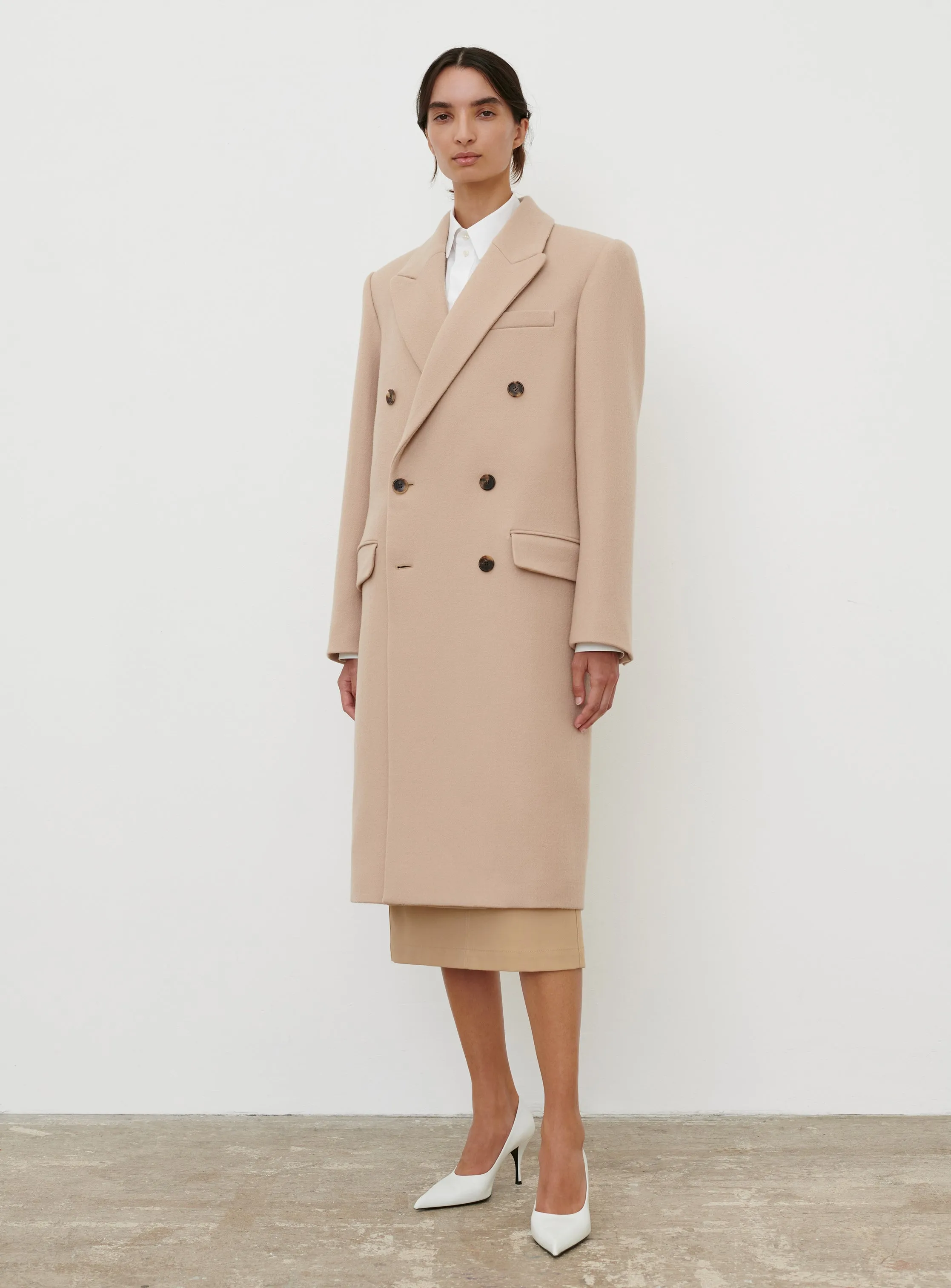 Classic Double Breasted Coat sold by WARDROBE.NYC