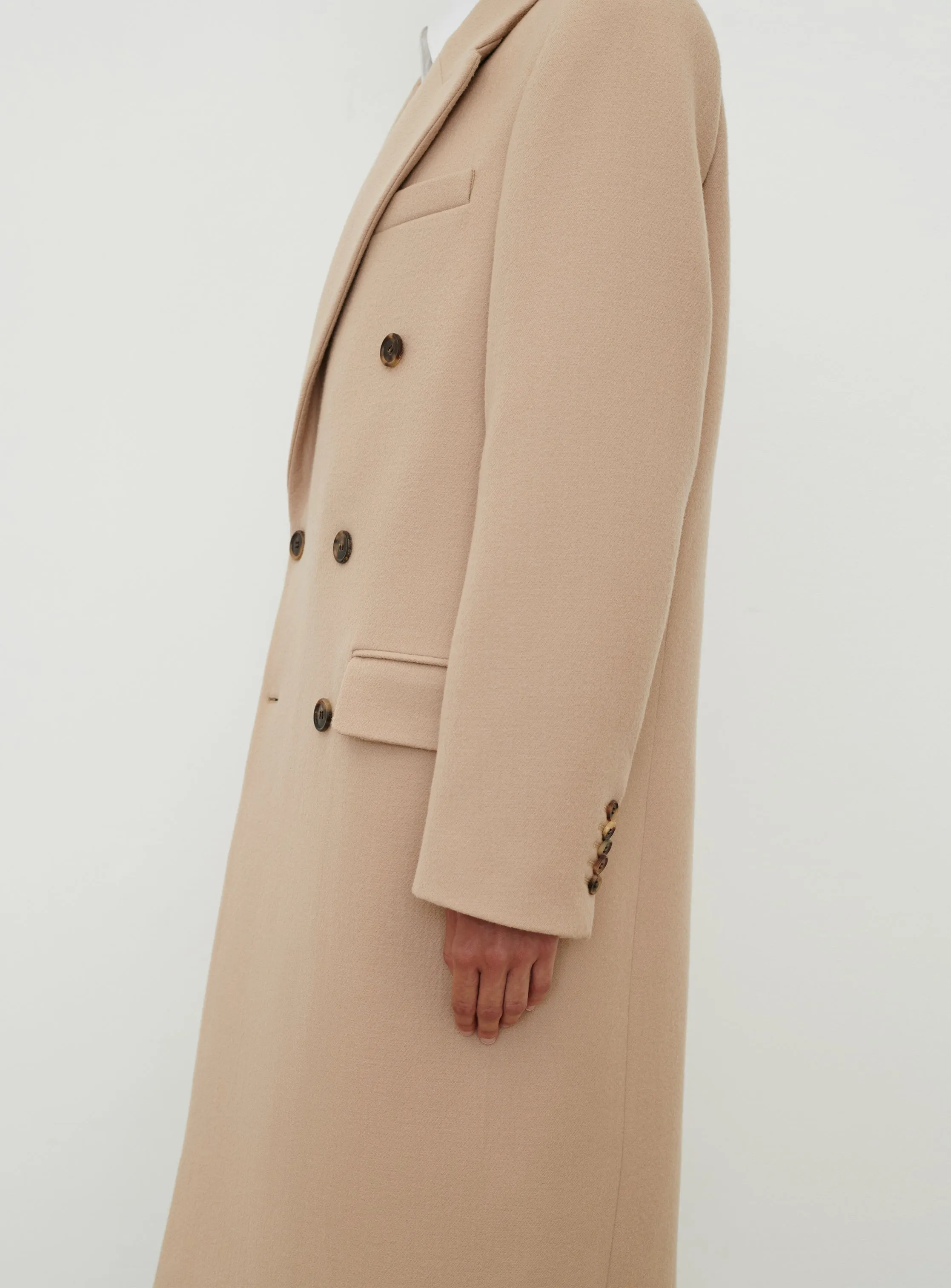 Classic Double Breasted Coat sold by WARDROBE.NYC product image thumbnail 5