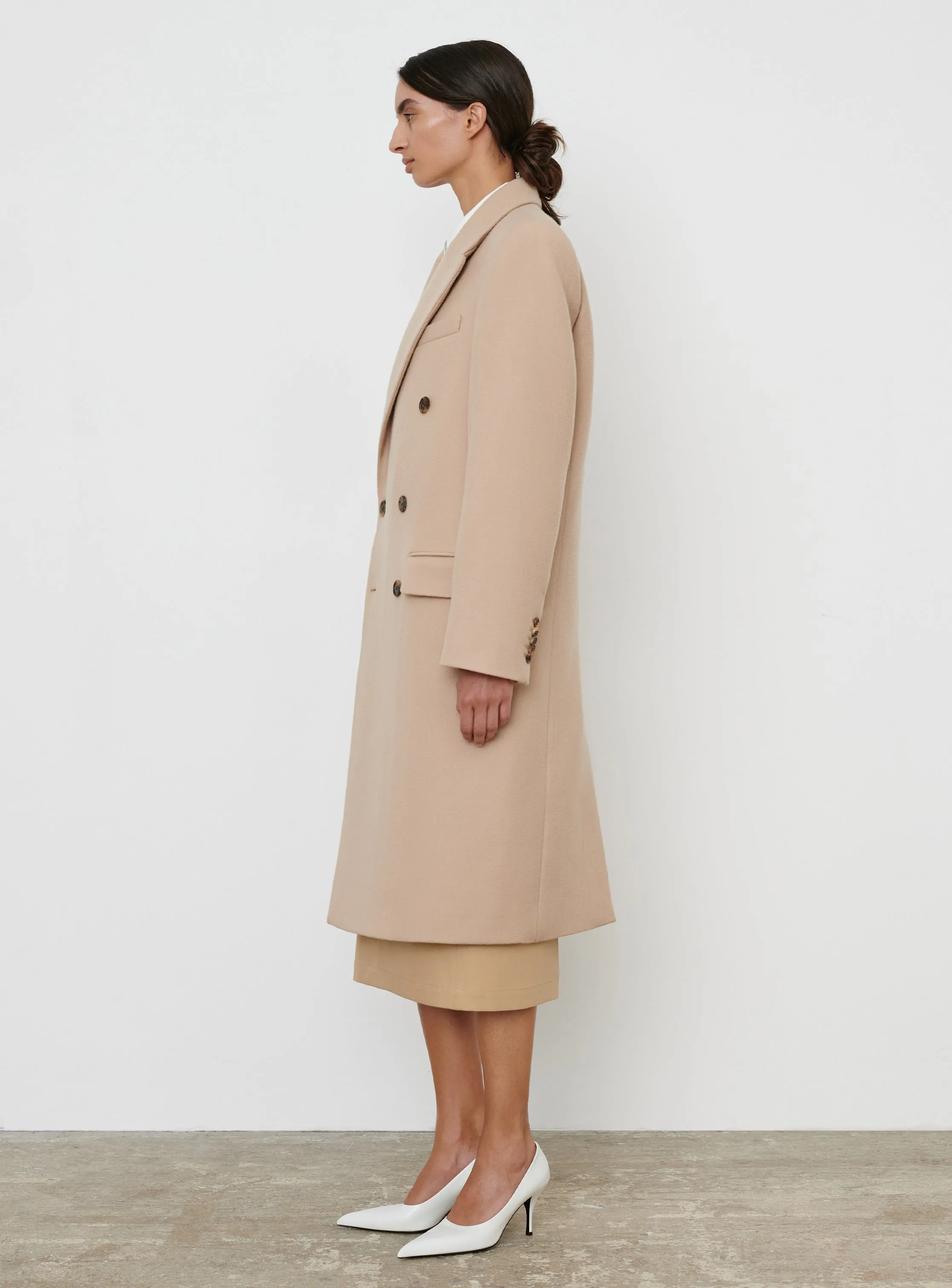 Classic Double Breasted Coat sold by WARDROBE.NYC product image thumbnail 2