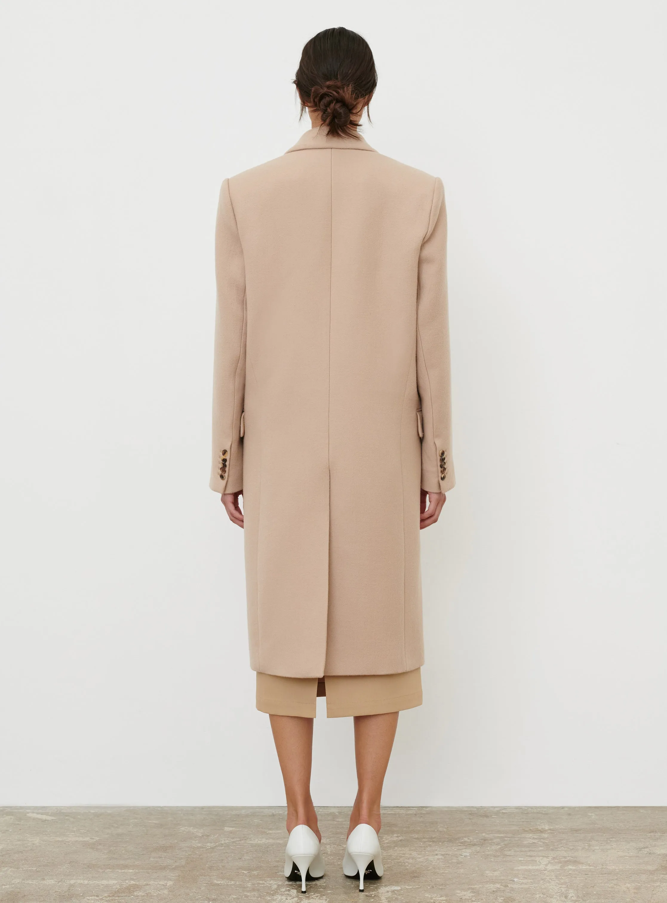 Classic Double Breasted Coat sold by WARDROBE.NYC product image thumbnail 3