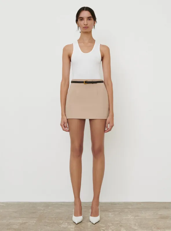 Contour Mini Skirt sold by WARDROBE.NYC