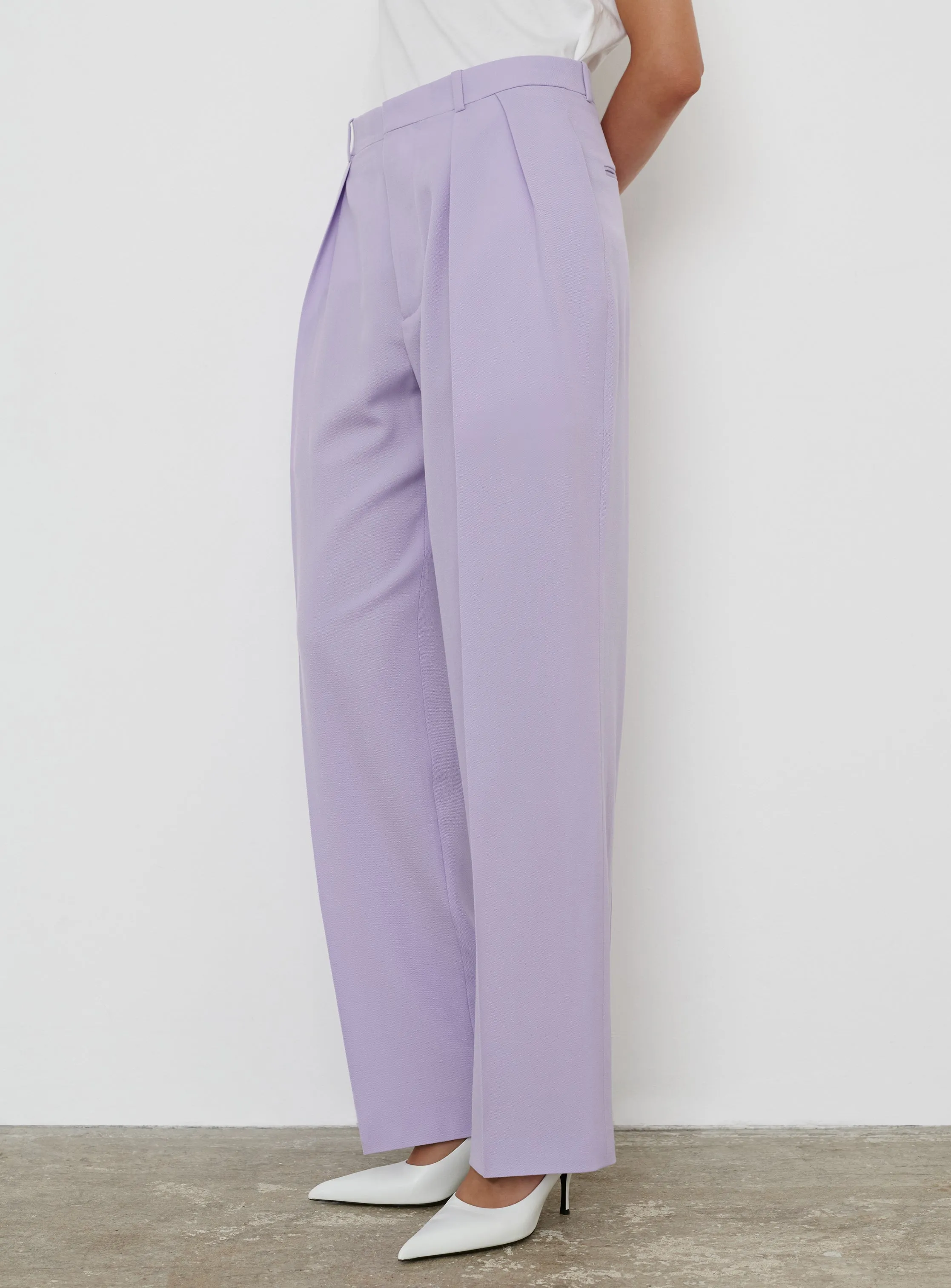 Tapered Low Rise Trouser sold by WARDROBE.NYC product image thumbnail 4