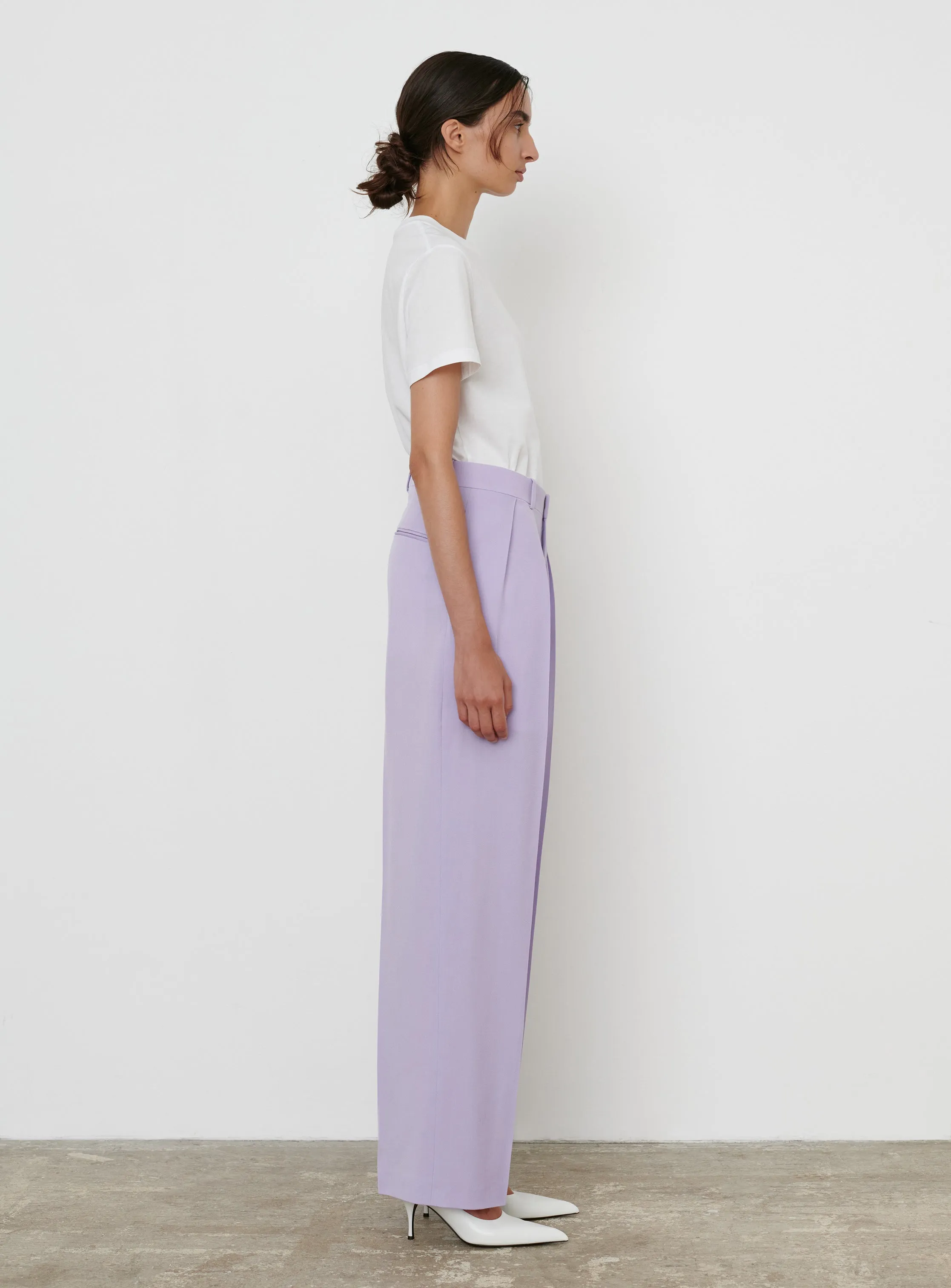 Tapered Low Rise Trouser sold by WARDROBE.NYC product image thumbnail 2