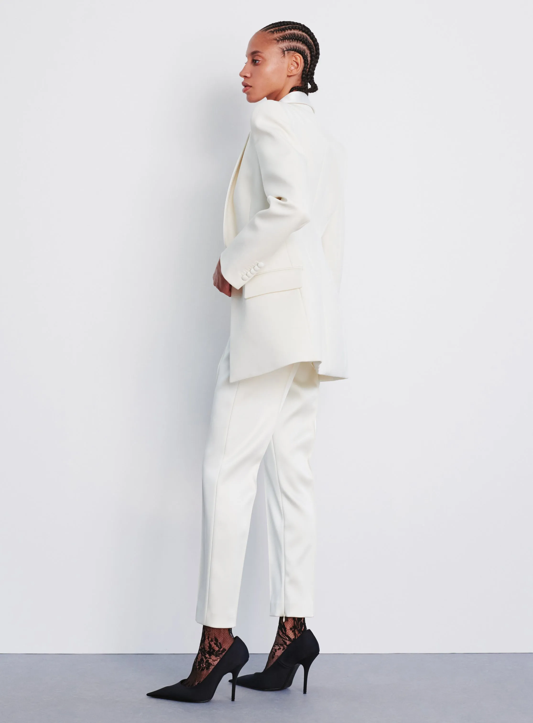 Evening Tuxedo Blazer sold by WARDROBE.NYC product image thumbnail 2