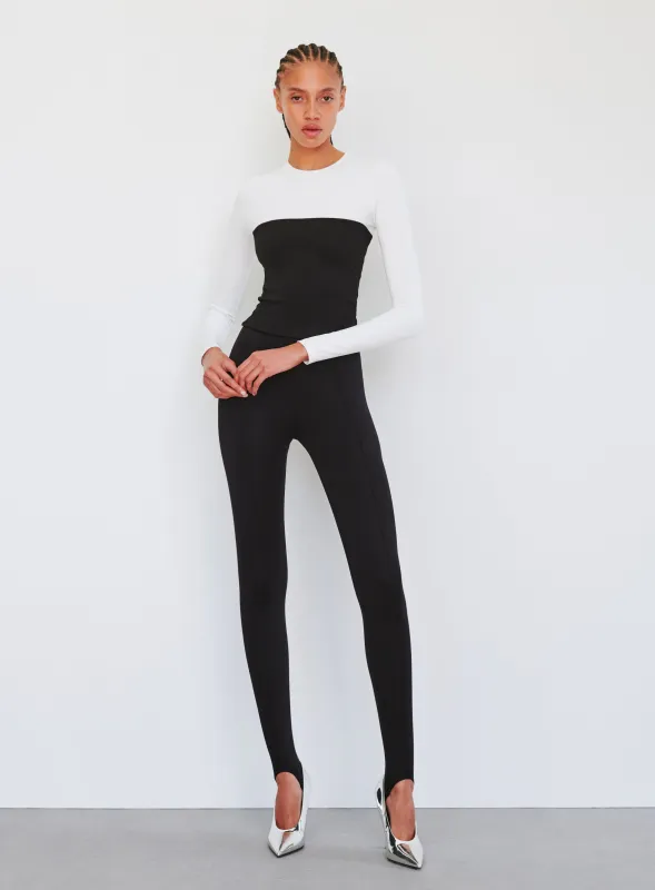 Opaque Stirrup Legging sold by WARDROBE.NYC