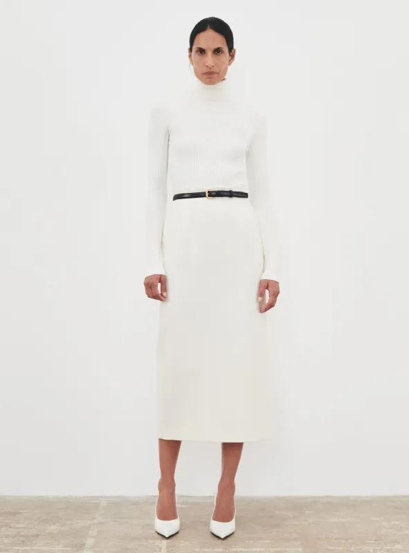 Contour Midi Skirt sold by WARDROBE.NYC