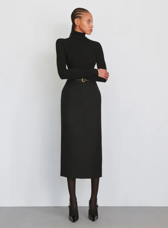 Contour Midi Skirt sold by WARDROBE.NYC