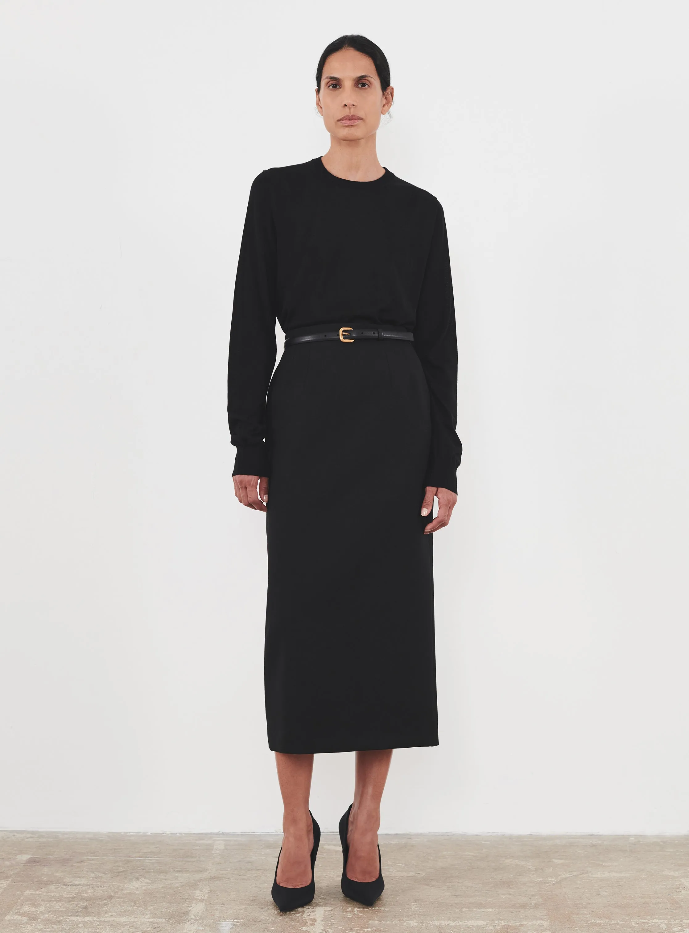 Contour Midi Skirt sold by WARDROBE.NYC product image thumbnail 4