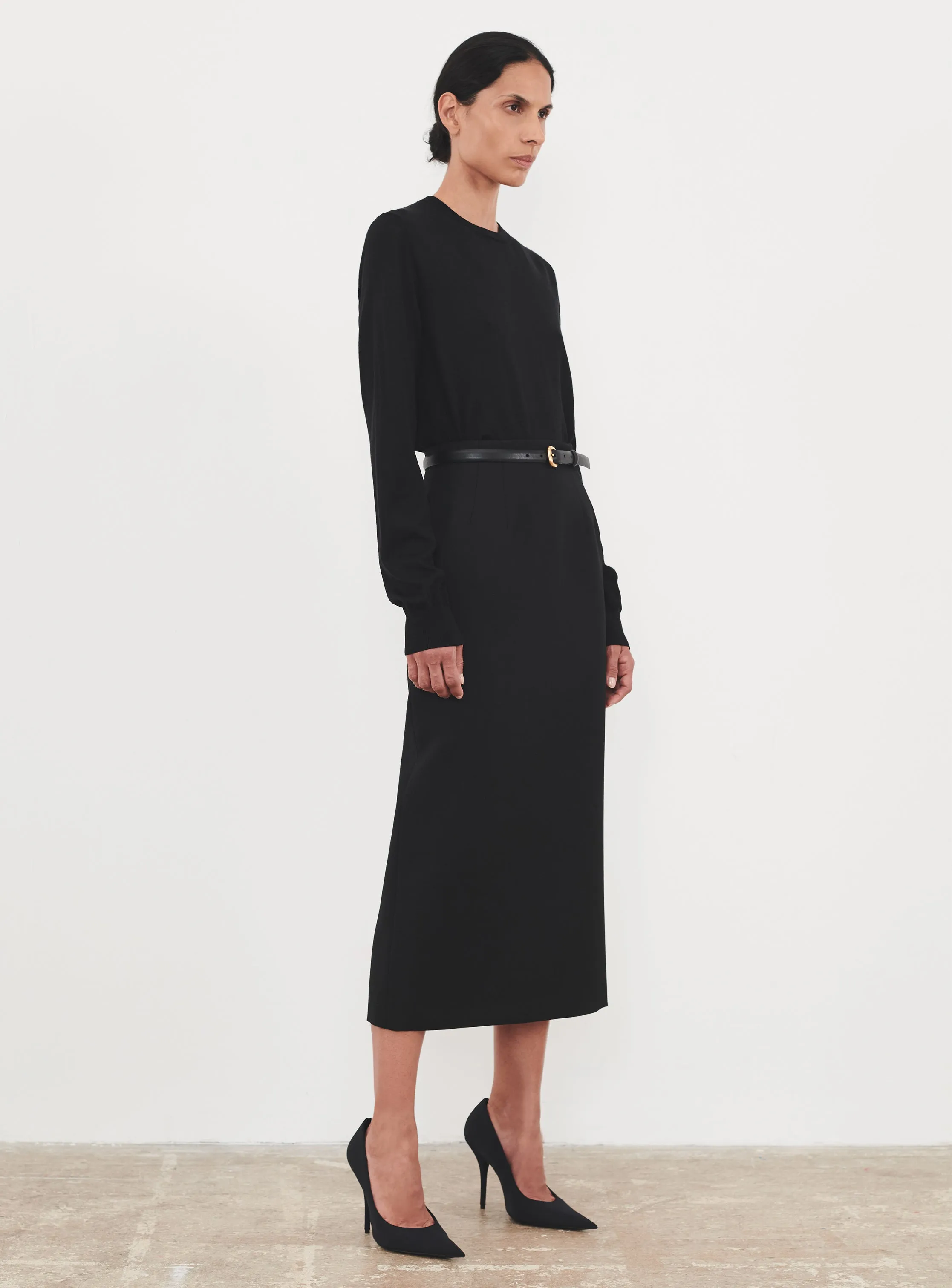 Contour Midi Skirt sold by WARDROBE.NYC product image thumbnail 5